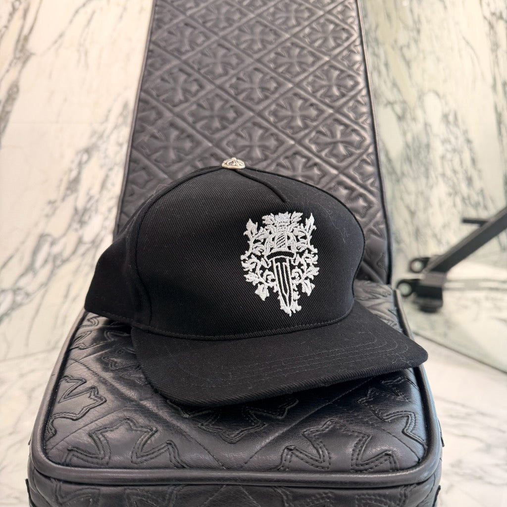 CHROME HEARTS Dagger Denim Baseball Cap Size ONE SIZE (51-61) クロムハーツ ダガーデニム ベースボースキャップ サイズONE SIZE (51-61)
