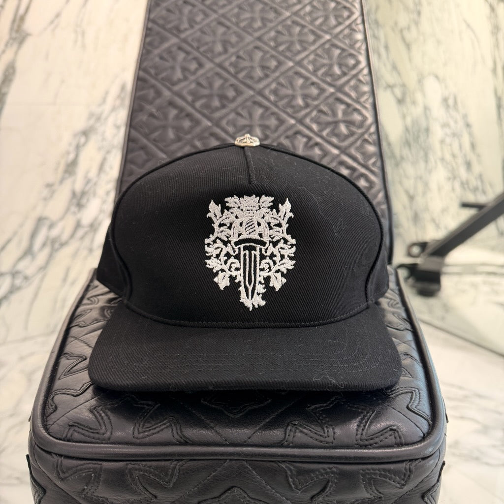CHROME HEARTS Dagger Denim Baseball Cap Size ONE SIZE (51-61) クロムハーツ ダガーデニム ベースボースキャップ サイズONE SIZE (51-61)
