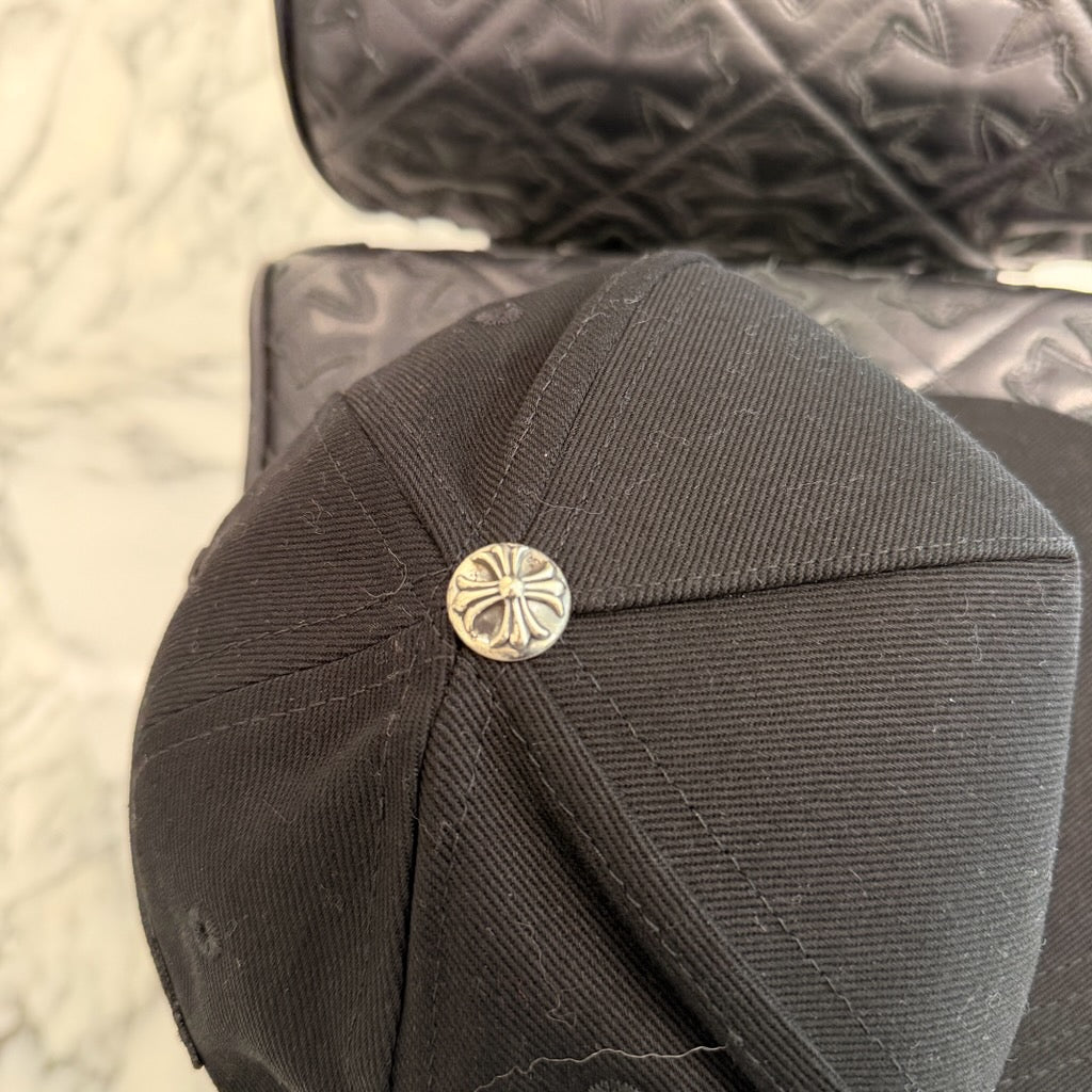 CHROME HEARTS Dagger Denim Baseball Cap Size ONE SIZE (51-61) クロムハーツ ダガーデニム ベースボースキャップ サイズONE SIZE (51-61)