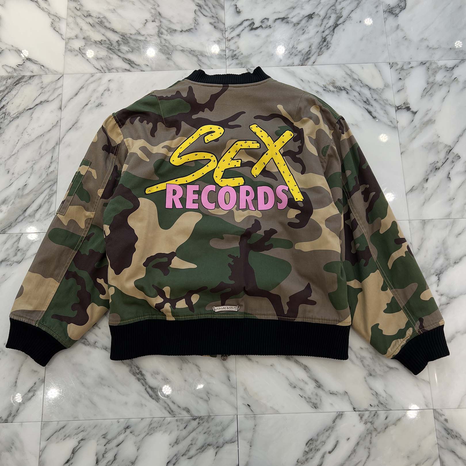 Chrome Hearts カモフラージュパーカー Mサイズ CHROME HEARTS HOODIE CAMO Matty Boy 'Caution' クロムハーツ