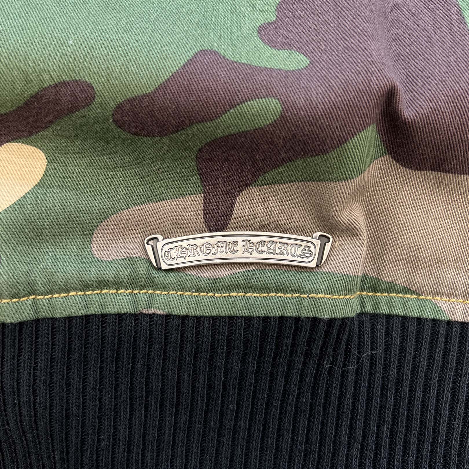 CHROME HEARTS×MATTY BOY Sex Record Camouflage Bomber Jacket Size M クロムハーツ×マッティボーイ セックスレコード カモフラージュ ボンバージャケット サイズＭ