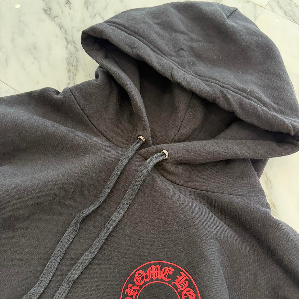 CHROME HEARTS Friends & Family Limited Floral Cross Arch Logo Pullover Hoodie Size XXL クロムハーツ フレンズアンドファミリー フローラルクロス アーチロゴ プルオーバーフーディ サイズXXL