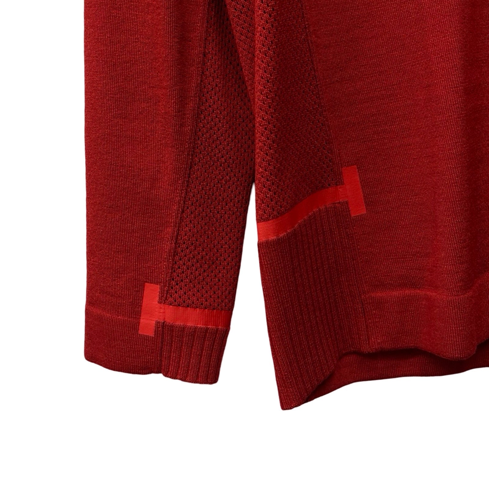 HERMES Wool Mesh Sweater Size M