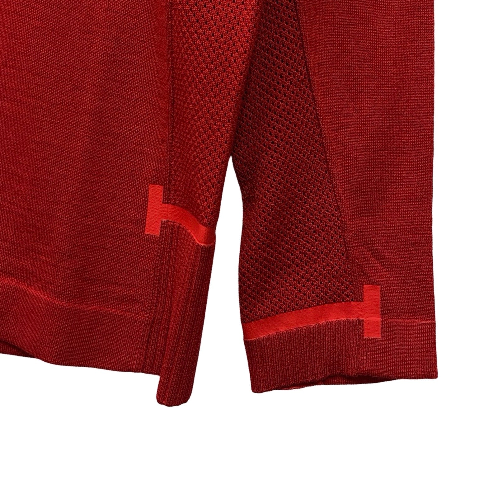 HERMES Wool Mesh Sweater Size M