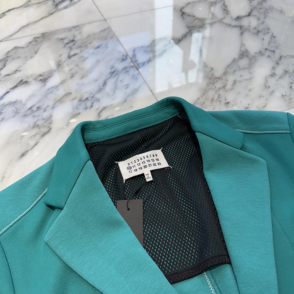 Maison Margiela 2019SS Polyester Rodier Jersey Jacket S50BN0973 Size 44 メゾンマルジェラ Polyester Rodier ジャージージャケット サイズ44