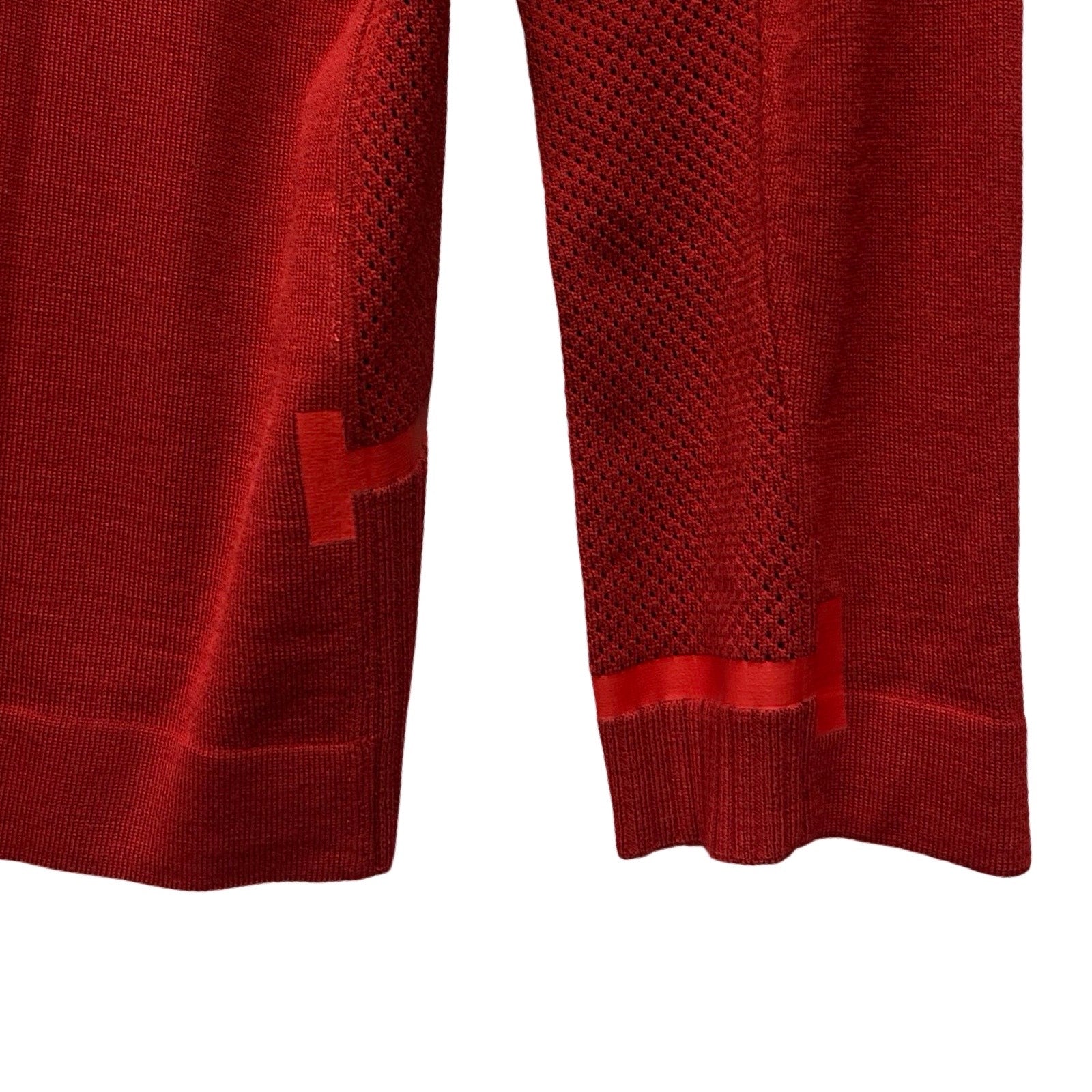 HERMES Wool Mesh Sweater Size M