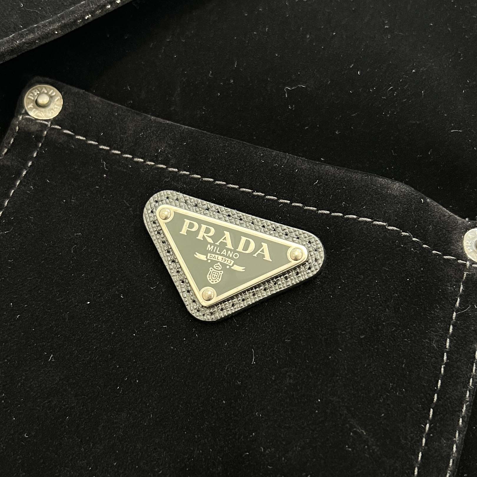 PRADA 2024SS Cotton Velvet Blouson Jacket GEB276 S000 12HO Size 52 プラダ コットンベルベット ブルゾンジャケット サイズ52