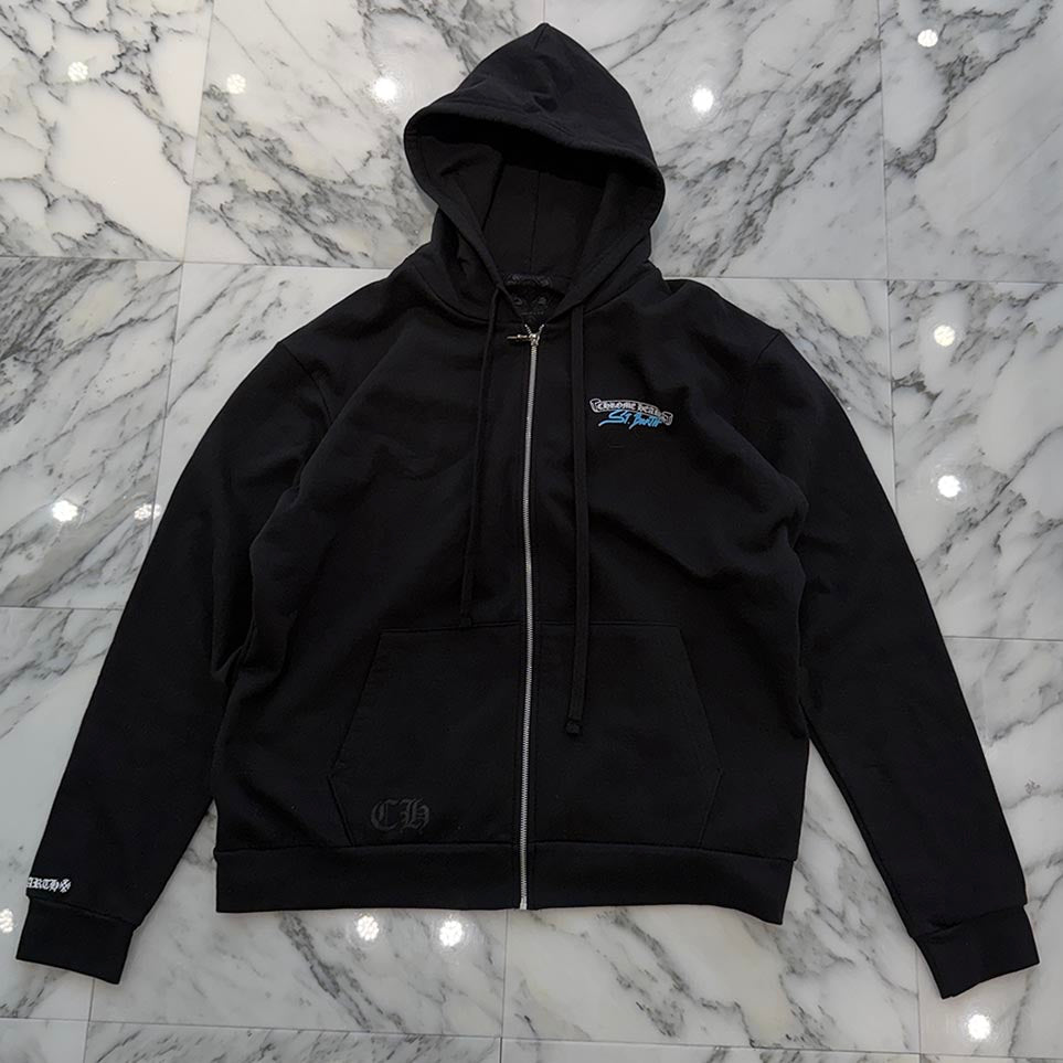 CHROME HEARTS St. Barth Limited Horseshoe Zip Up Hoodie Size L クロムハーツ セントバース限定 ホースシュー ジップアップフーディー サイズL