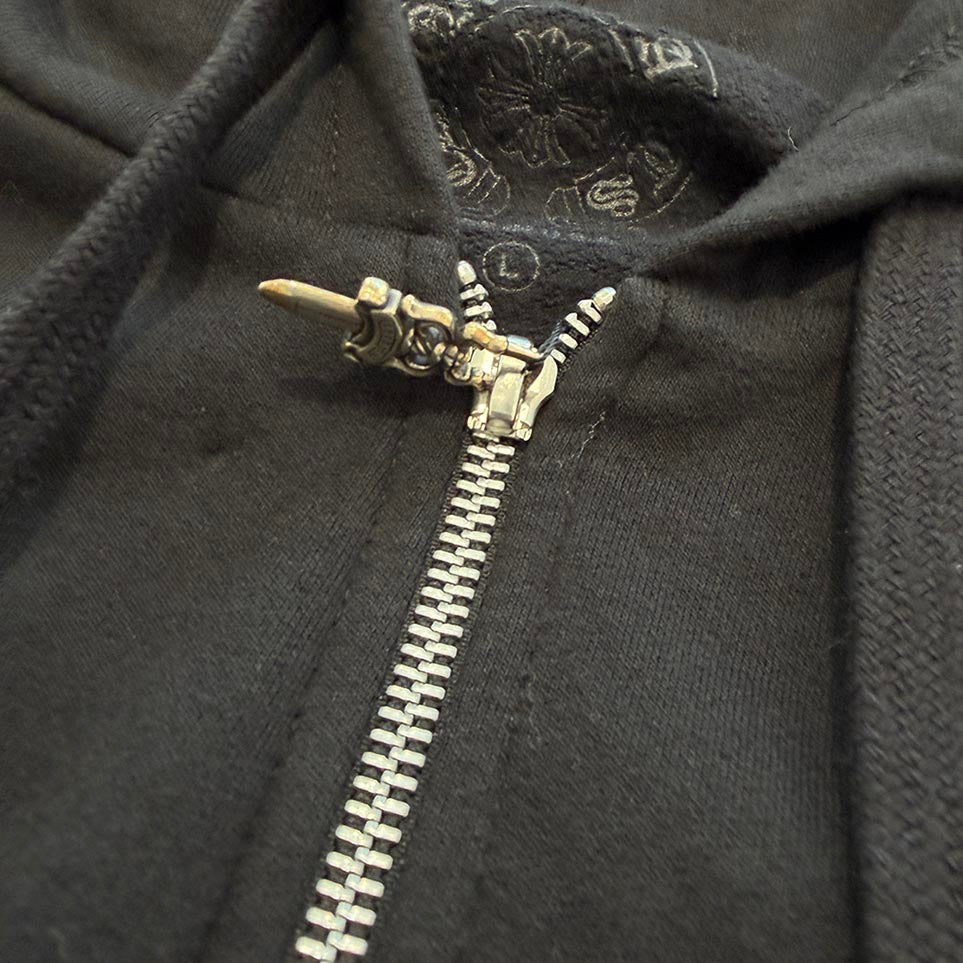CHROME HEARTS St. Barth Limited Horseshoe Zip Up Hoodie Size L クロムハーツ セントバース限定 ホースシュー ジップアップフーディー サイズL