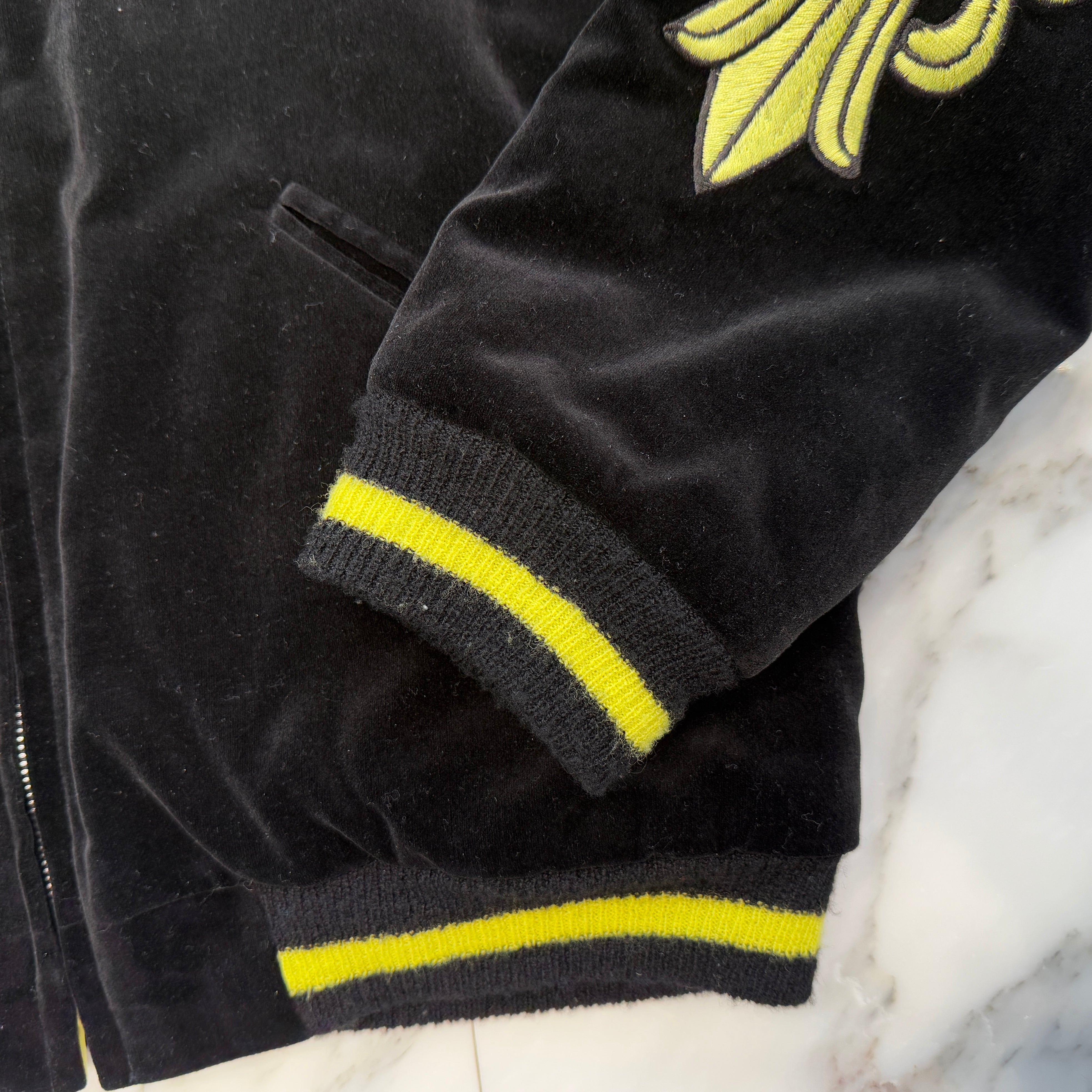 CHROME HEARTS×MATTY BOY Floral Cross Flaming Youth Hollywood Reversible Bomber Jacket Size M  フローラル クロス フレーミング ユース ハリウッド リバーシブル ボンバージャケット サイズM