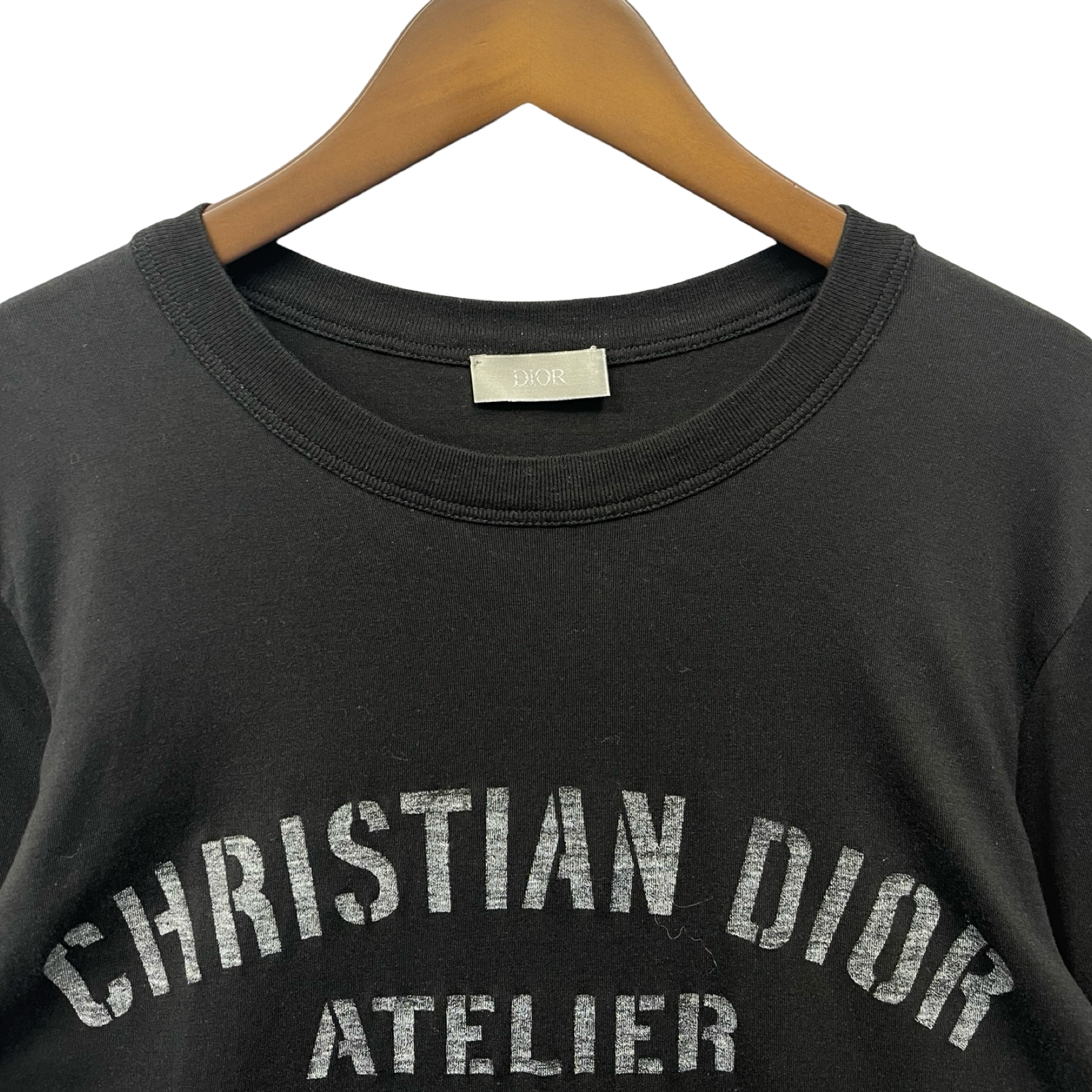 DIOR 2021SS Atelier Logo Long Sleeve Tee Size L