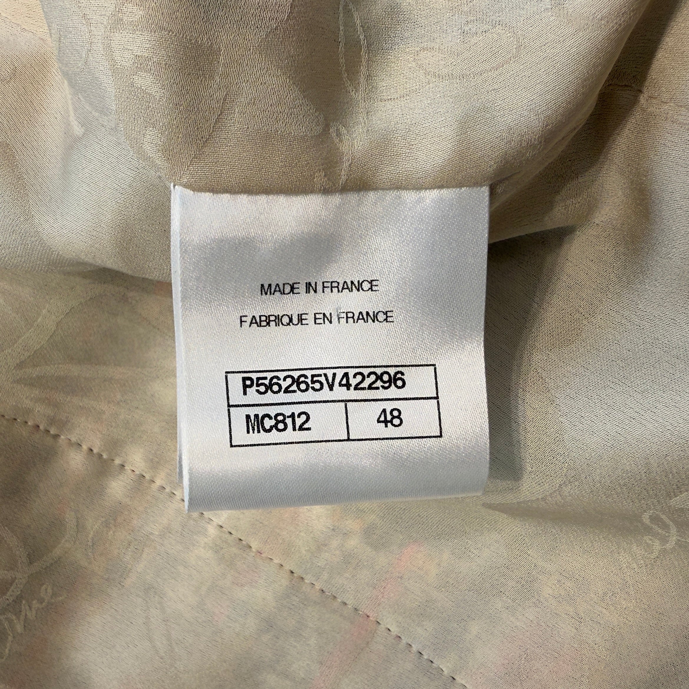 CHANEL 2017SS Multicolor Tweed Jacket P56265V42296 Size 48 シャネル マルチカラー ツイードジャケット サイズ48