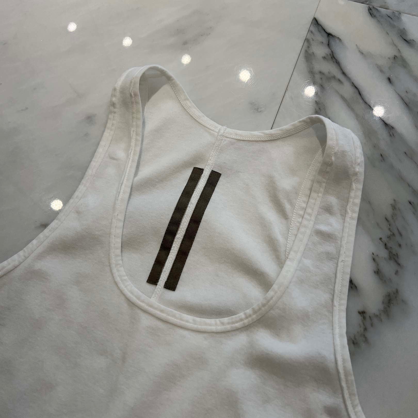 Rick Owens DRKSHDW 2023SS Milk Tank Top DU01C6152/RN11 Size XL リックオウェンス ダークシャドウ ミルクタンクトップ サイズXL