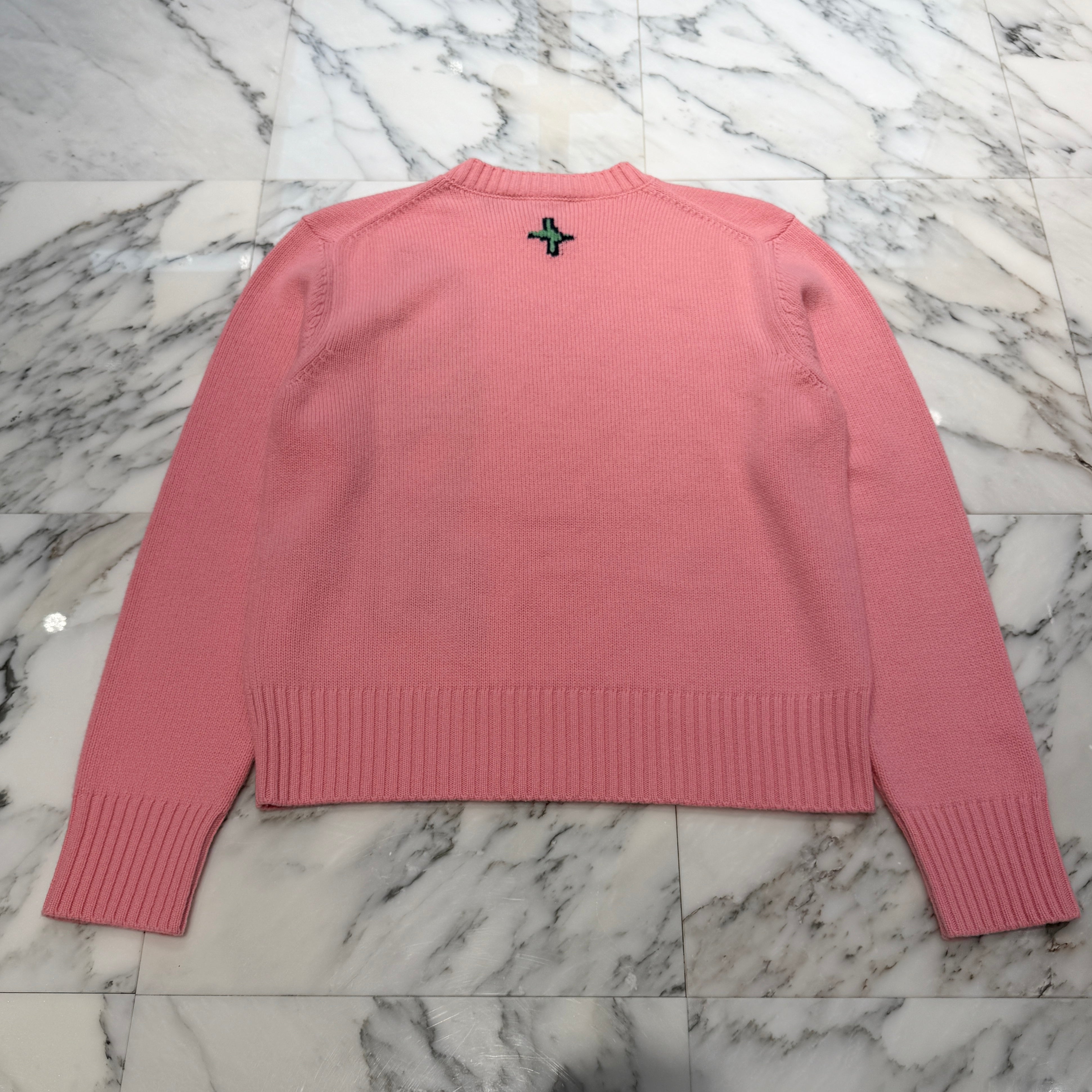 DIOR × Lewis Hamilton 2024AW Logo Knit Sweater 513M609AT663 Size M ディオール×ルイスハミルトン ロゴ ニットセーター サイズM