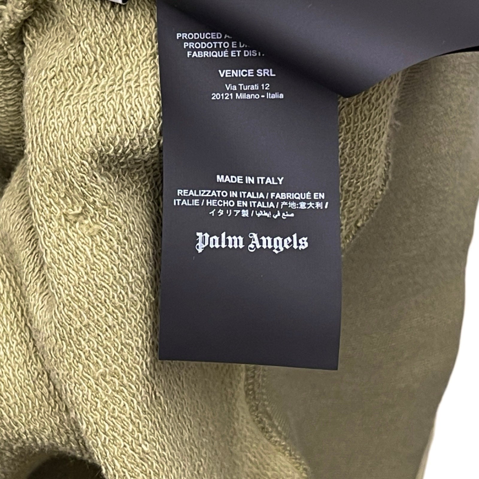 Palm Angels 2023SS Seasonal Logo Crewneck Sweatshirt PMBA065S23FLE0135610 Size S