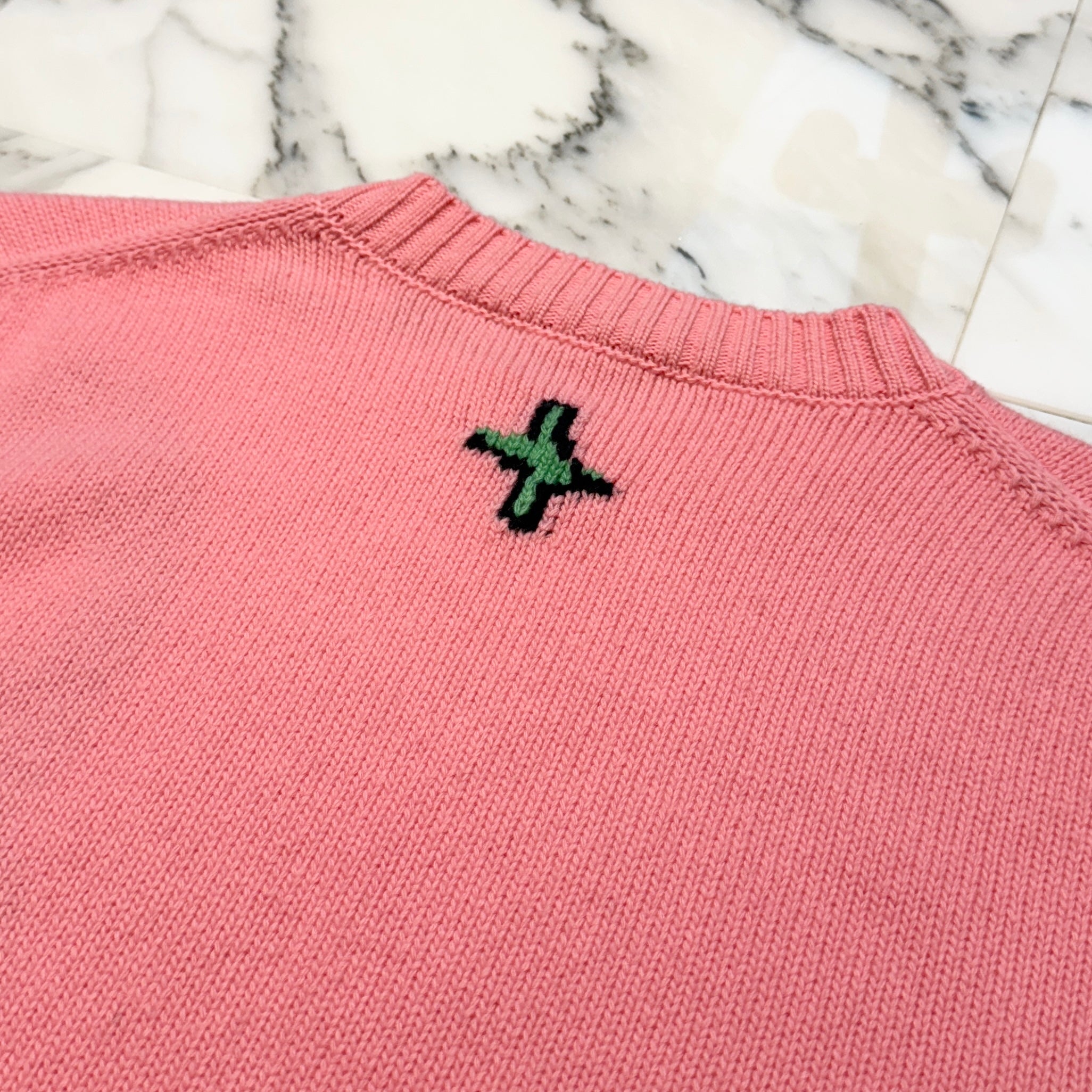 DIOR × Lewis Hamilton 2024AW Logo Knit Sweater 513M609AT663 Size M ディオール×ルイスハミルトン ロゴ ニットセーター サイズM