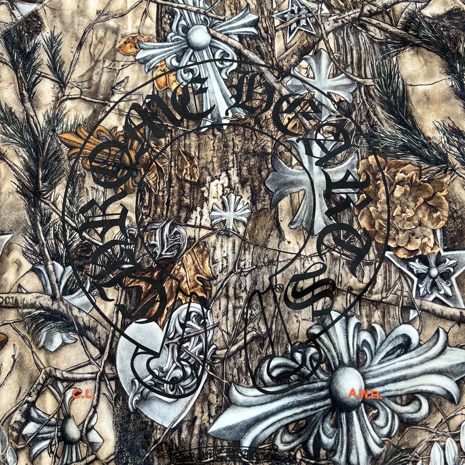 CHROME HEARTS × NIKE × Drake NOCTA 2026SS Camo Neck Logo Crewneck Sweatshirt Size M クロムハーツ×ナイキ×ドレイク ノクタ カモネックロゴクルーネックスウェットシャツ サイズM