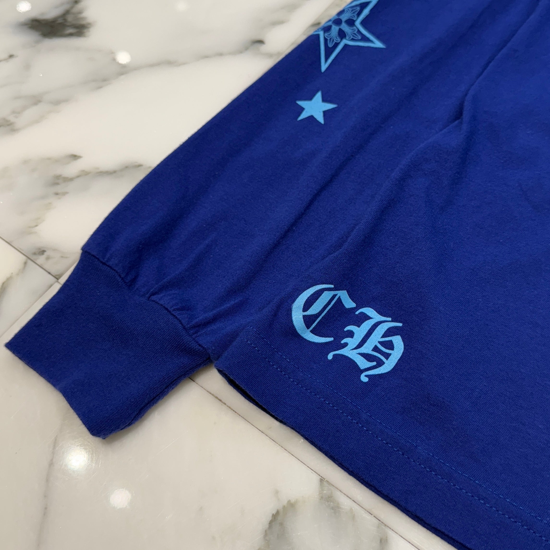 CHROME HEARTS Star Print Long Sleeve Tee Size L クロムハーツ スタープリント ロングスリーブTシャツ サイズL