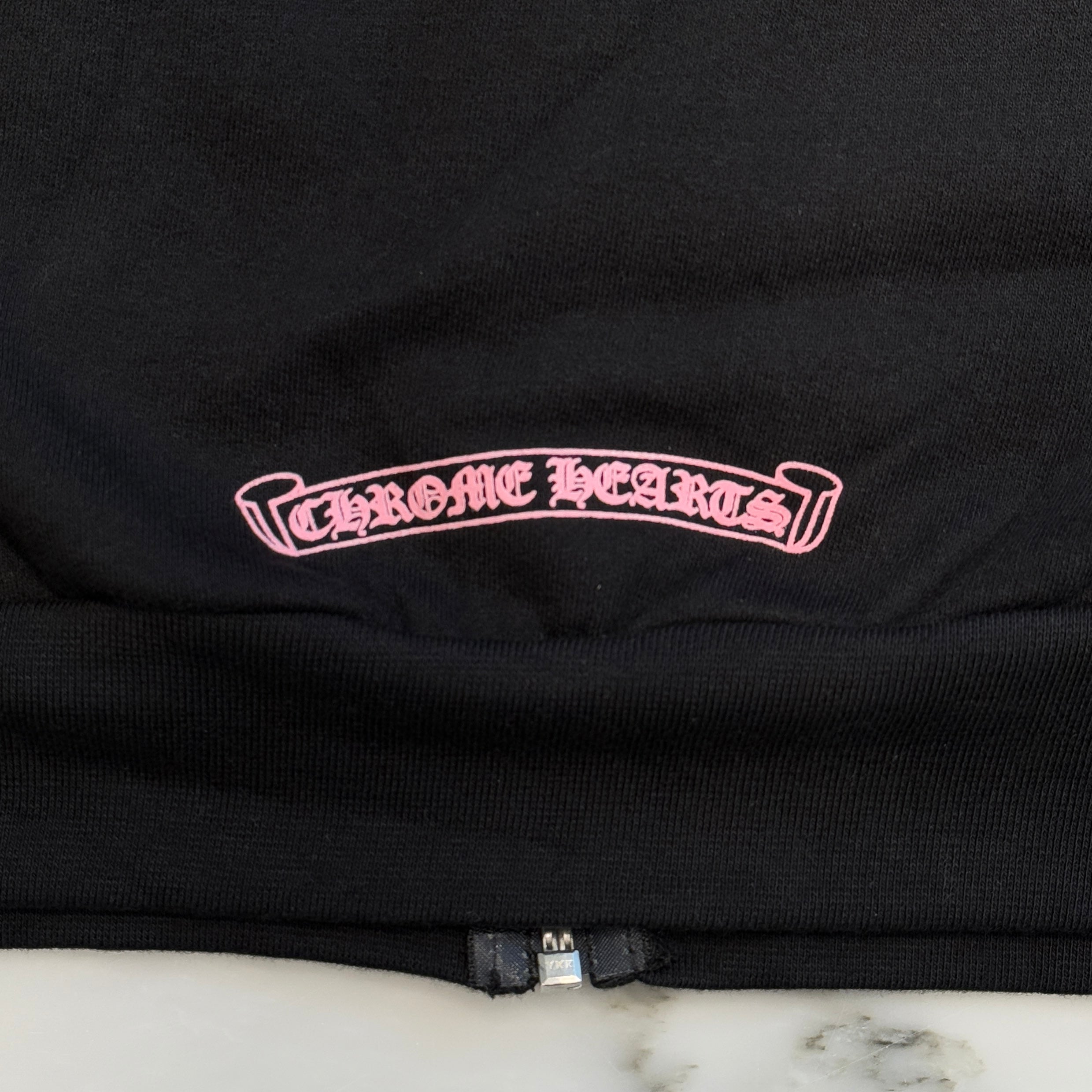 CHROME HEARTS × DEADLLY DOLL Zip Up Hoodie Size XL クロムハーツ × デッドリードール ジップアップフーディ サイズXL