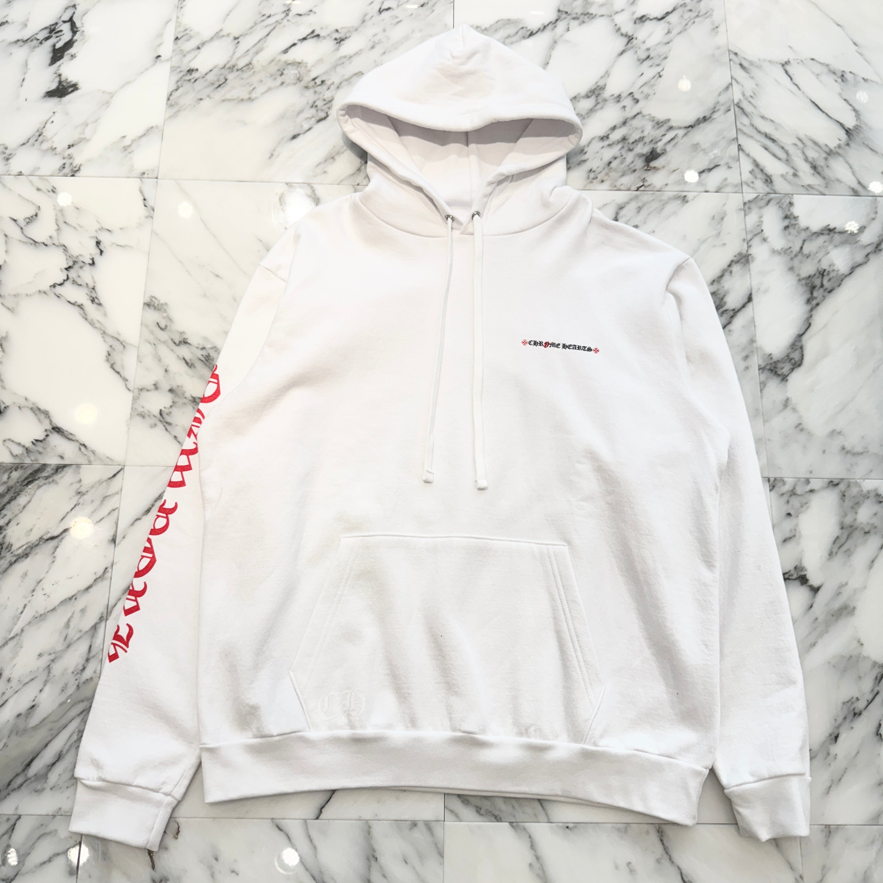 CHROME HEARTS × The Rolling Stones 2024AW NEW YORK Limited Lip & Tan Pullover Hoodie Size L クロムハーツ × ローリングストーンズ ニューヨーク限定 リップ&タン プルオーバー フーディ サイズL