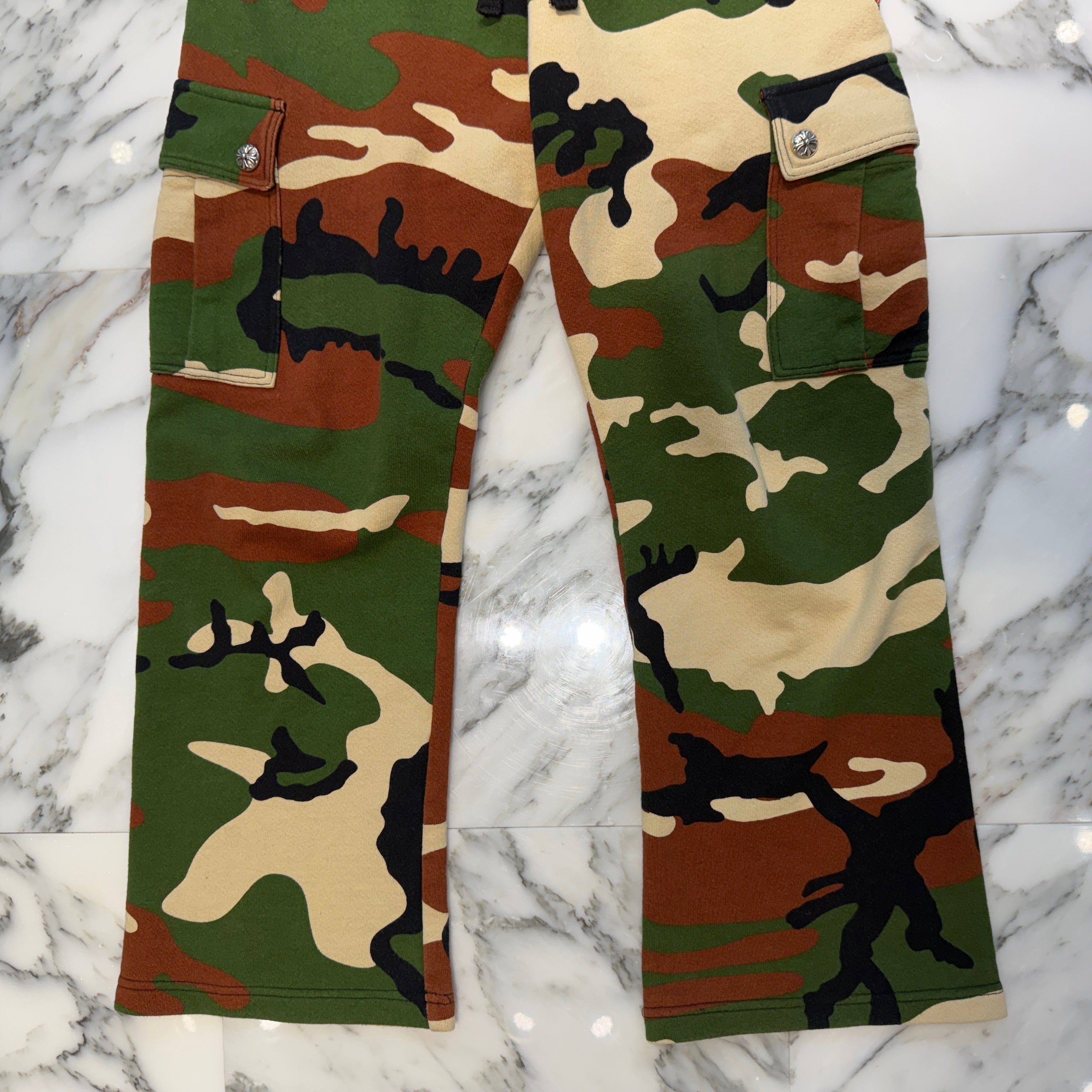 CHROME HEARTS×MATTY BOY 2022SS PPO Caution Sweat Cargo Pants Size XXL クロムハーツ×マッティボーイ コーション スウェットカーゴパンツ サイズXXL