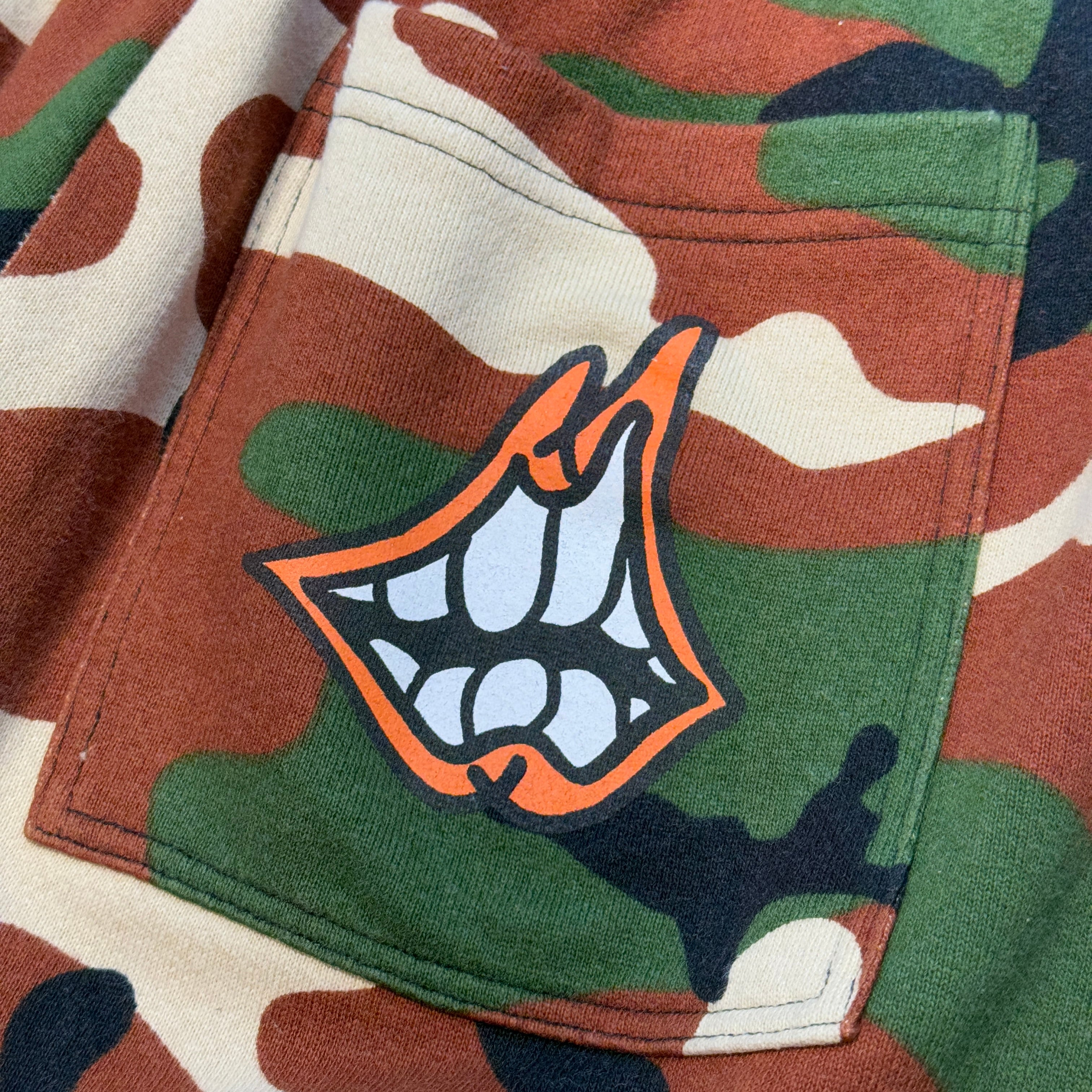 CHROME HEARTS×MATTY BOY 2022SS PPO Caution Sweat Cargo Pants Size XXL クロムハーツ×マッティボーイ コーション スウェットカーゴパンツ サイズXXL