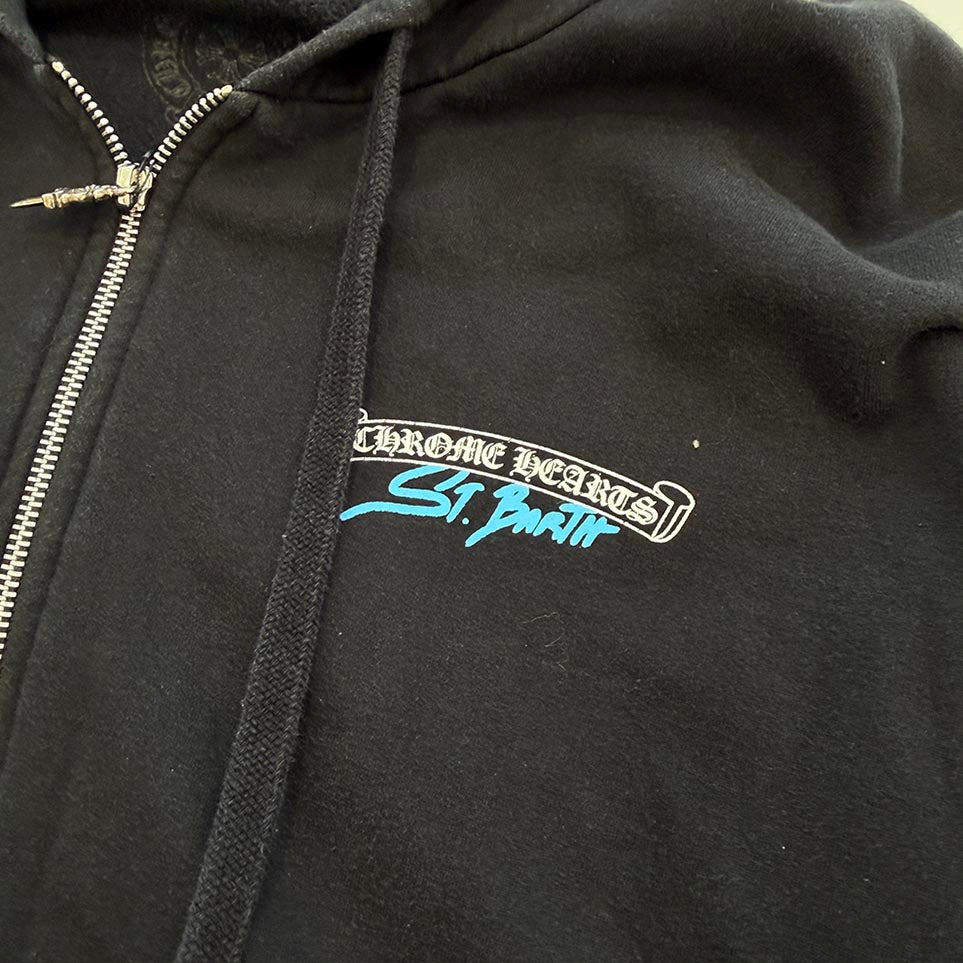 CHROME HEARTS St. Barth Limited Horseshoe Zip Up Hoodie Size XL クロムハーツ セントバース限定 ホースシュー ジップアップフーディー サイズXL