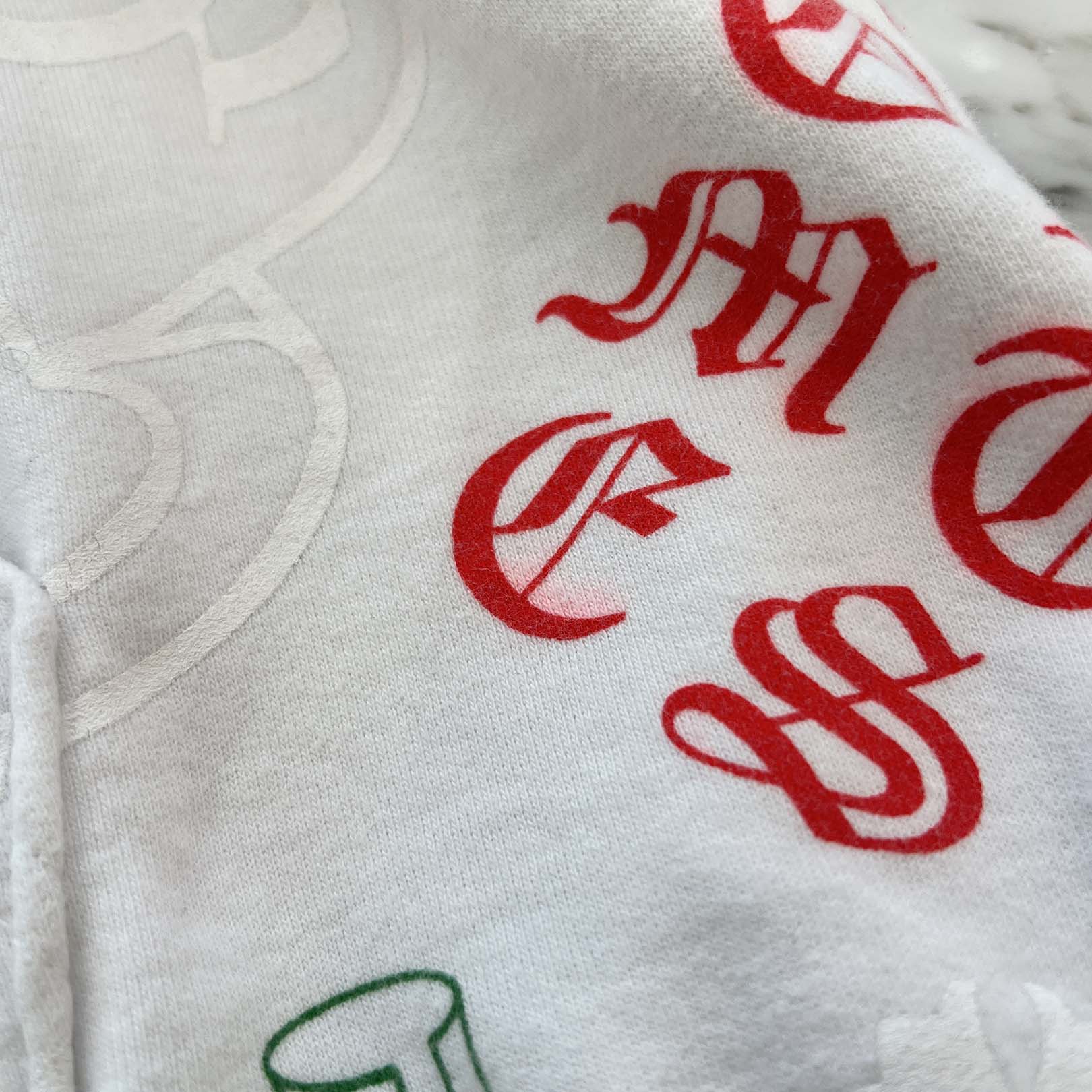 CHROME HEARTS Stencil Pullover Hoodie Size L クロムハーツ ステンシル プルオーバーフーディ サイズL