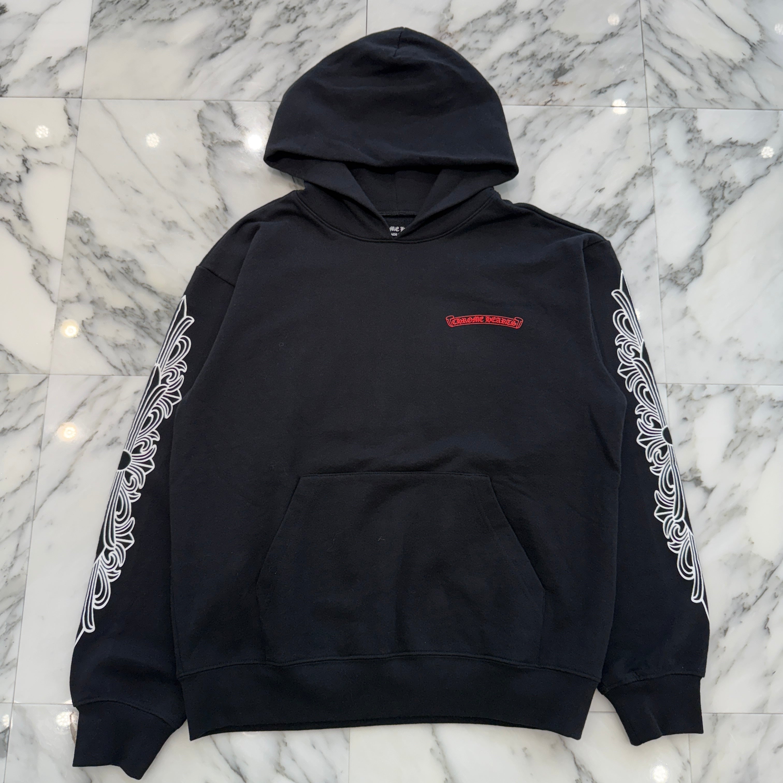 CHROME HEARTS × MATTY BOY 99 Eyes Chomper Pullover Hoodie