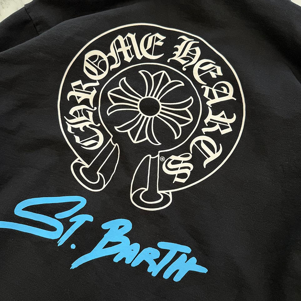 CHROME HEARTS St. Barth Limited Horseshoe Zip Up Hoodie Size XL クロムハーツ セントバース限定 ホースシュー ジップアップフーディー サイズXL