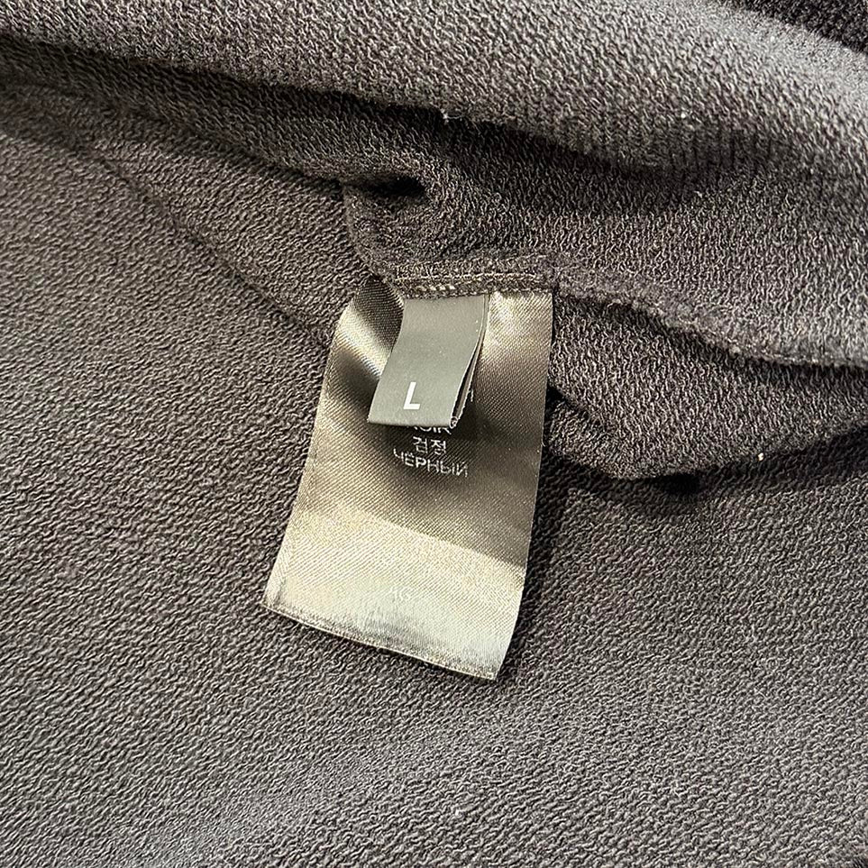 VETEMENTS Slogan Print Pullover Hoodie UA53TR001 Size L ヴェトモン スローガンプリント プルオーバーフーディ サイズL