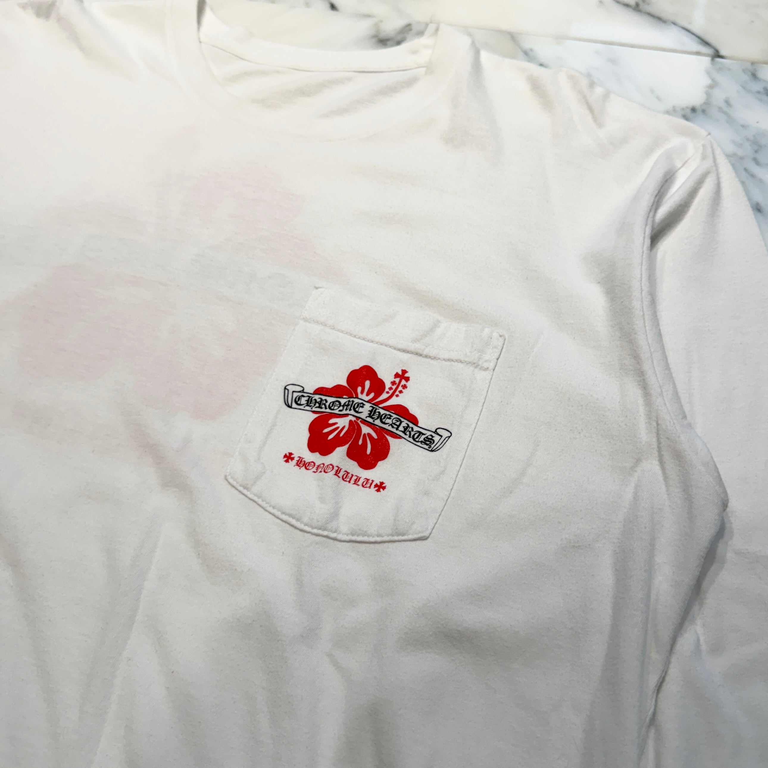 CHROME HEARTS Honolulu Limited Back Scroll Logo Long Sleeve Tee Size XL クロムハーツ ホノルル限定 バックスクロールロゴ ロングスリーブTシャツ サイズXL