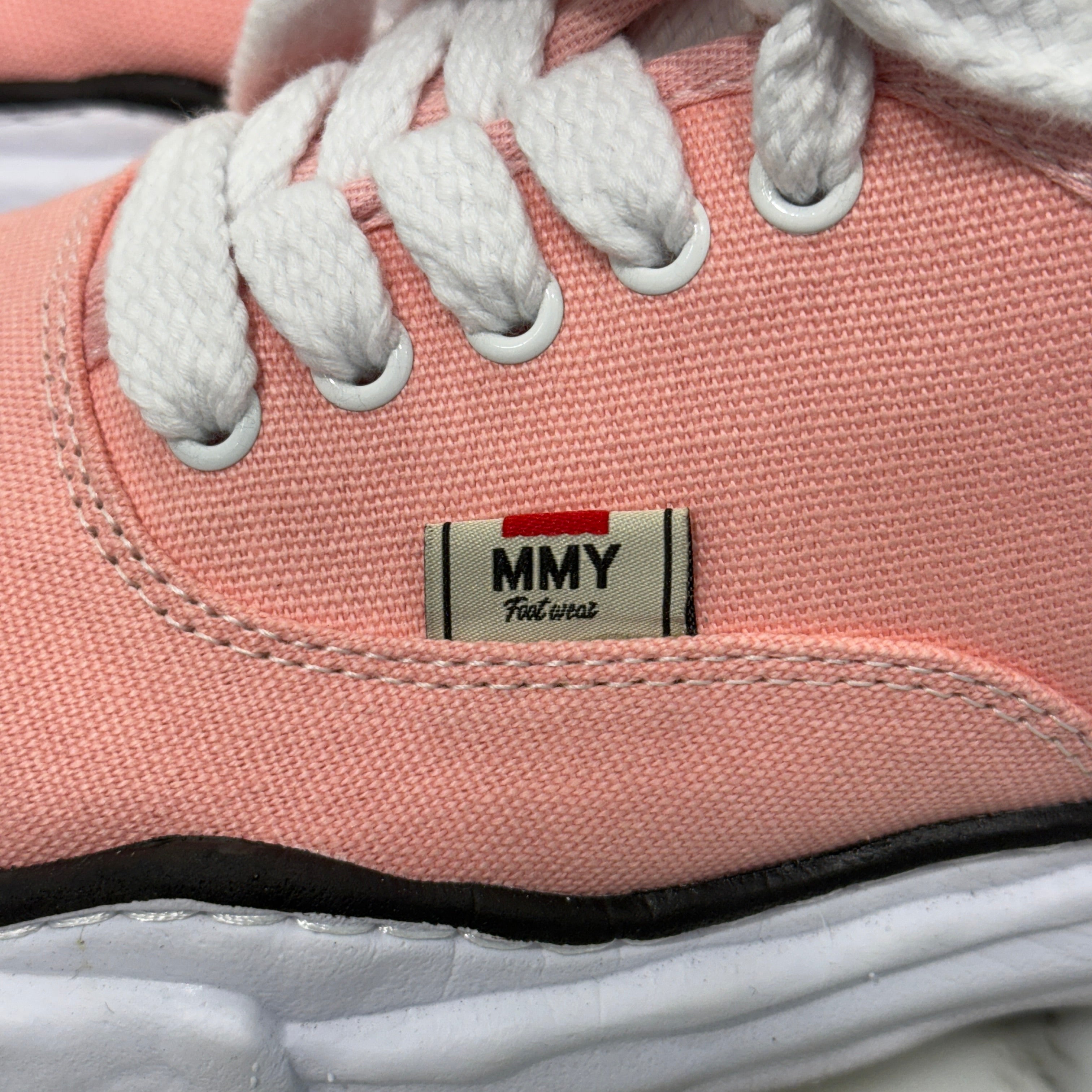 Maison MIHARA YASUHIRO BAKER OG Sole Canvas Low-top Sneaker "Pink" A02FW704 Size 42 メゾン ミハラヤスヒロ BAKER OG ソール キャンバス ローカット スニーカー "ピンク" サイズ42