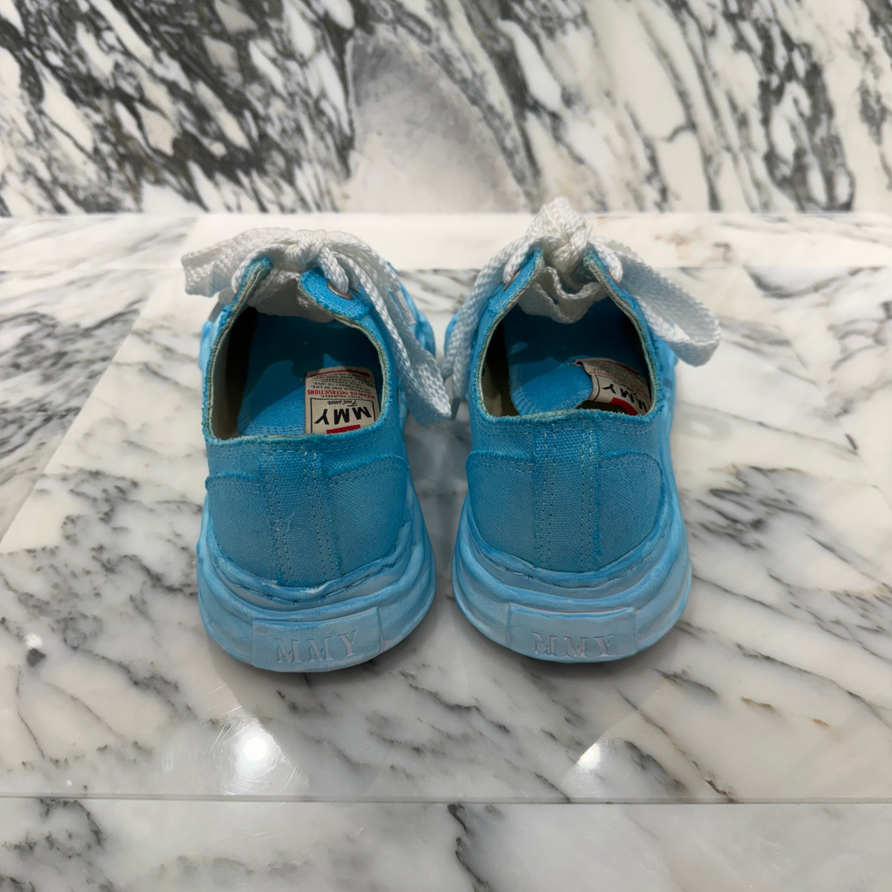 Maison MIHARA YASUHIRO Original Sole Over Die Lowcut Sneaker A04FW710 Size 42 メゾン ミハラヤスヒロ オリジナルソールオーバーダイ ローカットスニーカー サイズ42