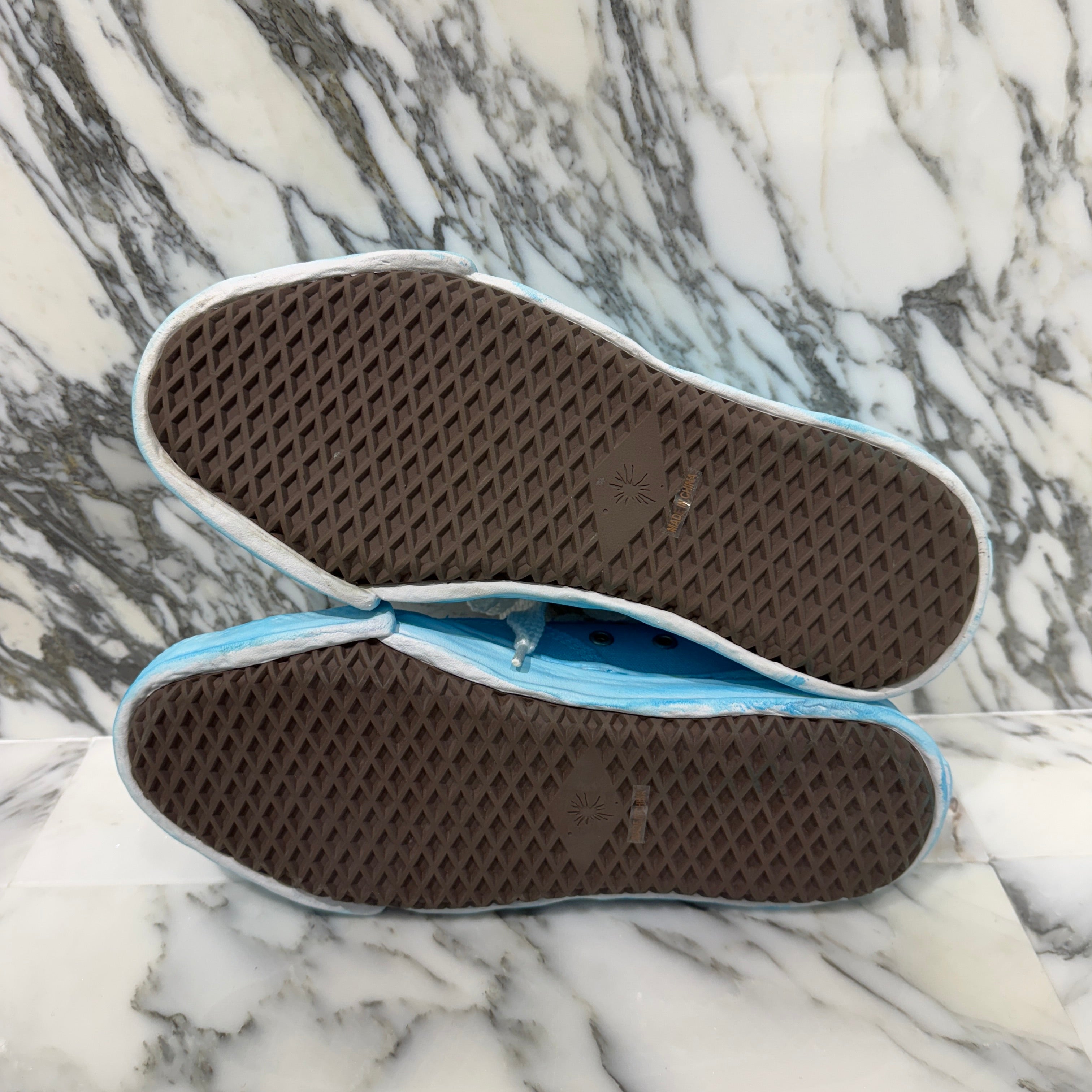 Maison MIHARA YASUHIRO Original Sole Over Die Lowcut Sneaker A04FW710 Size 42 メゾン ミハラヤスヒロ オリジナルソールオーバーダイ ローカットスニーカー サイズ42