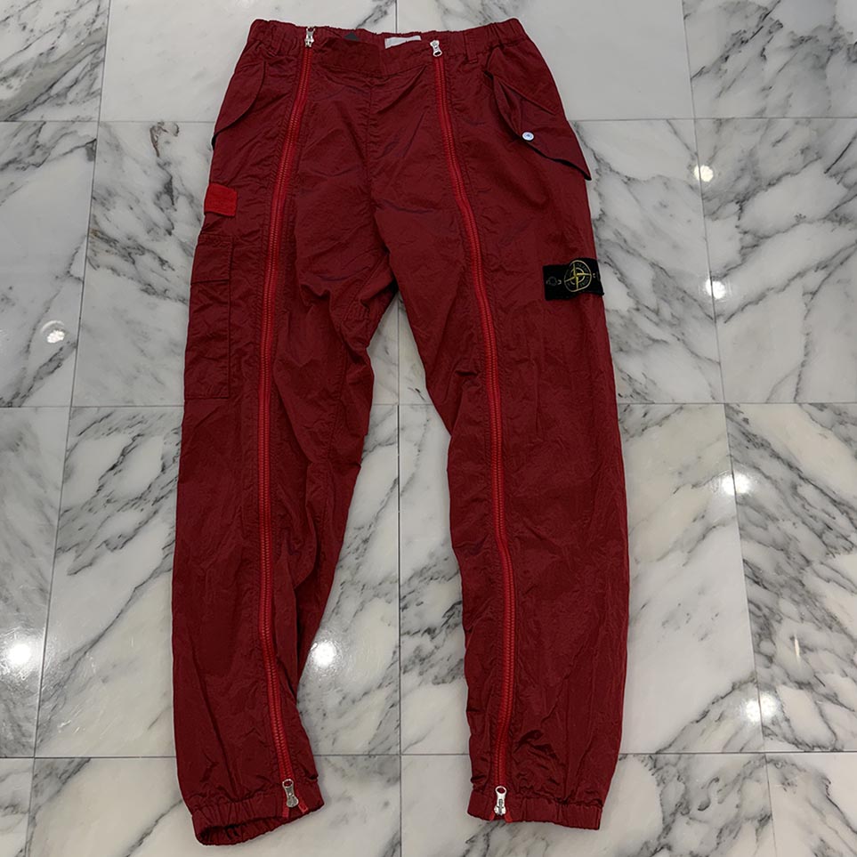 STONE ISLAND 2022AW Center Zip Nylon Cargo Pants 771531619 Size W31 ストーンアイランド センター ジップ ナイロンカーゴ パンツ サイズW31