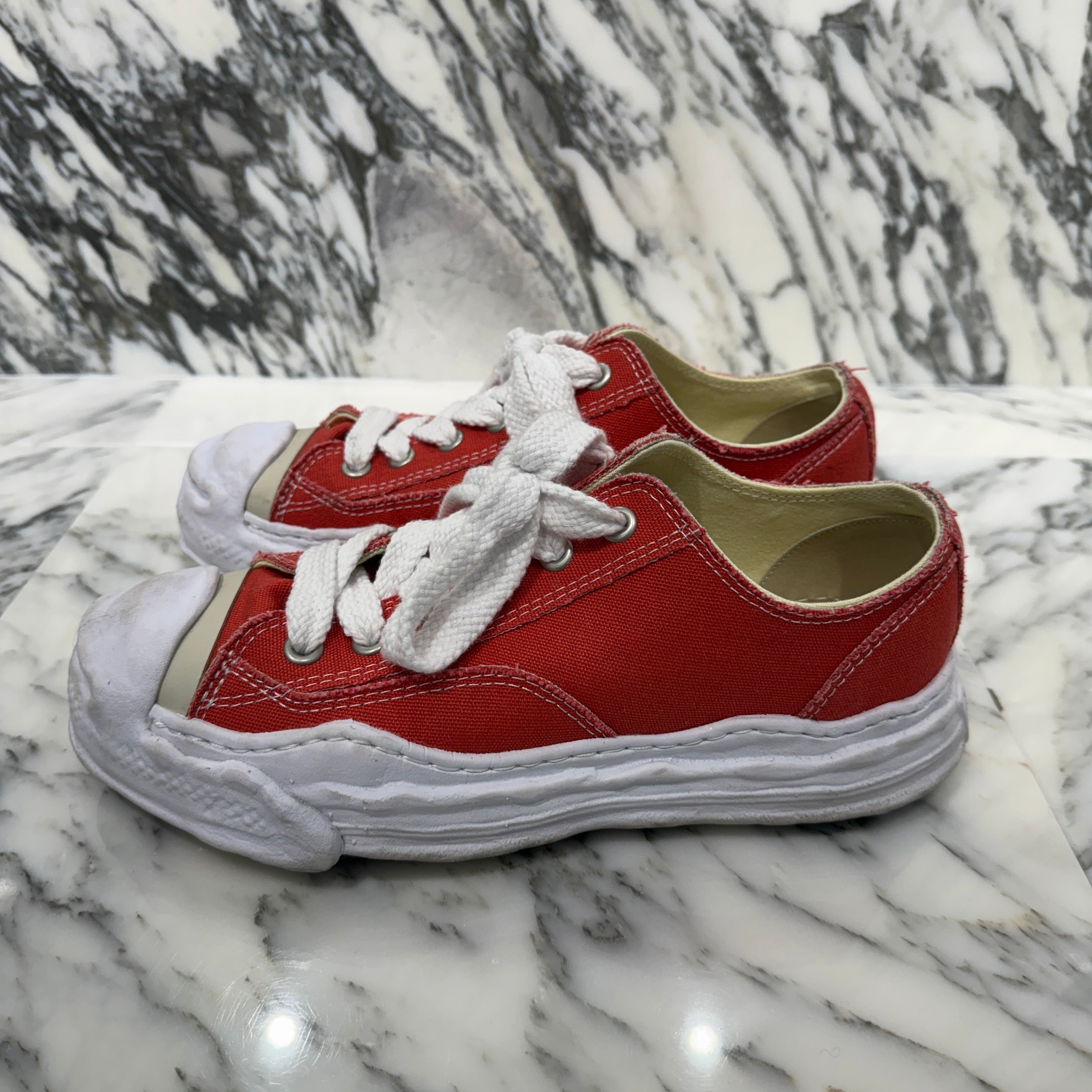 Maison MIHARA YASUHIRO "HANK" OG Sole Canvas Low-top Sneaker A05FW702 Size 42 メゾン ミハラヤスヒロ ハンク OGソール キャンバス ロートップスニーカー サイズ42（26.5cm）