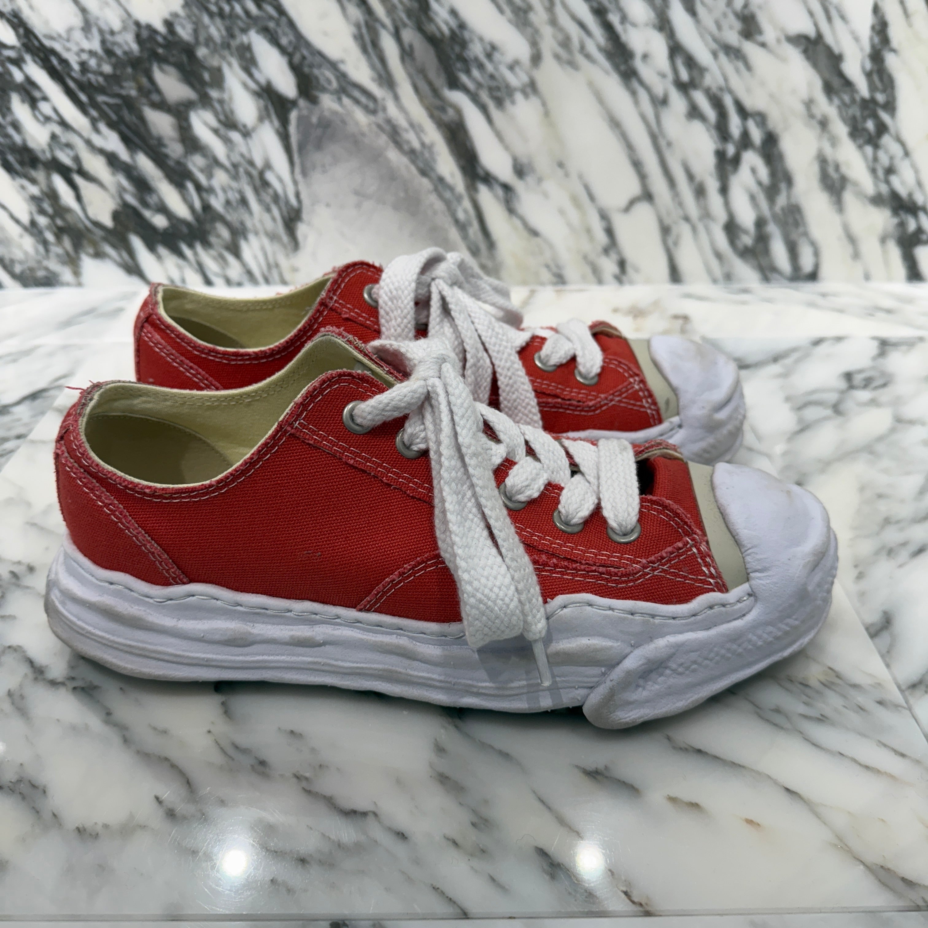 Maison MIHARA YASUHIRO "HANK" OG Sole Canvas Low-top Sneaker A05FW702 Size 42 メゾン ミハラヤスヒロ ハンク OGソール キャンバス ロートップスニーカー サイズ42（26.5cm）