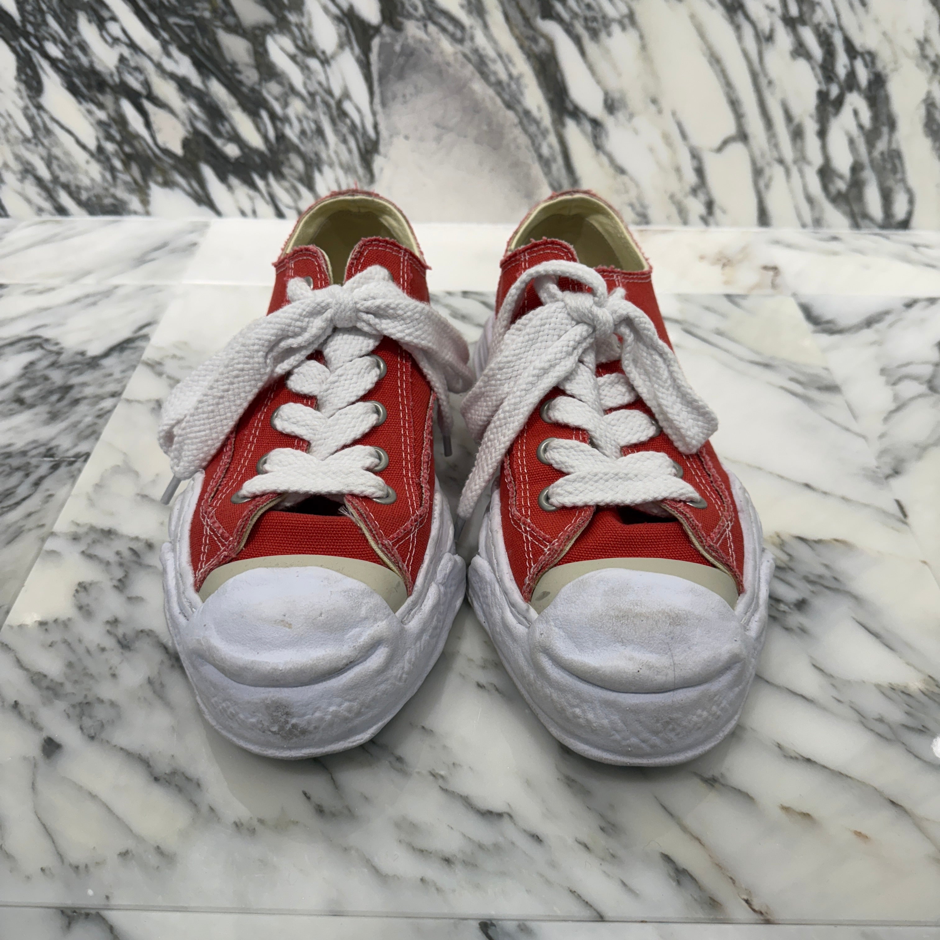 Maison MIHARA YASUHIRO "HANK" OG Sole Canvas Low-top Sneaker A05FW702 Size 42 メゾン ミハラヤスヒロ ハンク OGソール キャンバス ロートップスニーカー サイズ42（26.5cm）