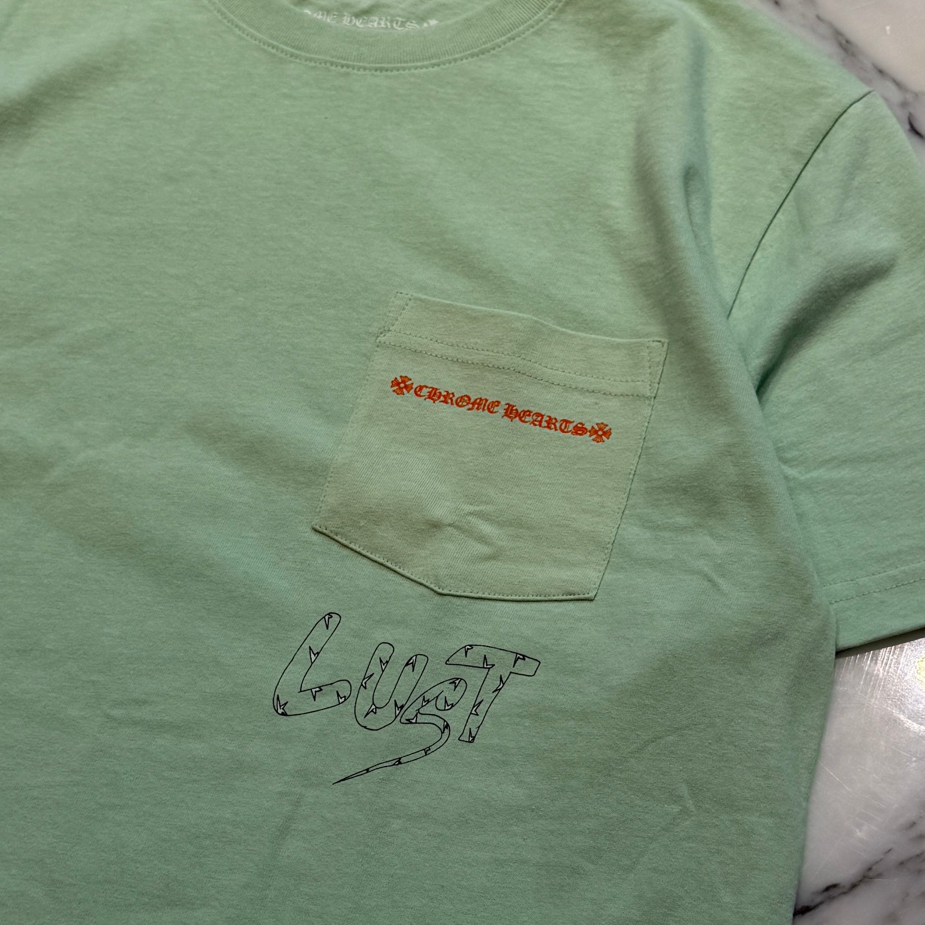 CHROME HEARTS × MATTY BOY PPO SEAFORM GRN Tee Size L クロムハーツ × マッティボーイ PPO シーフォーム Tシャツ サイズL