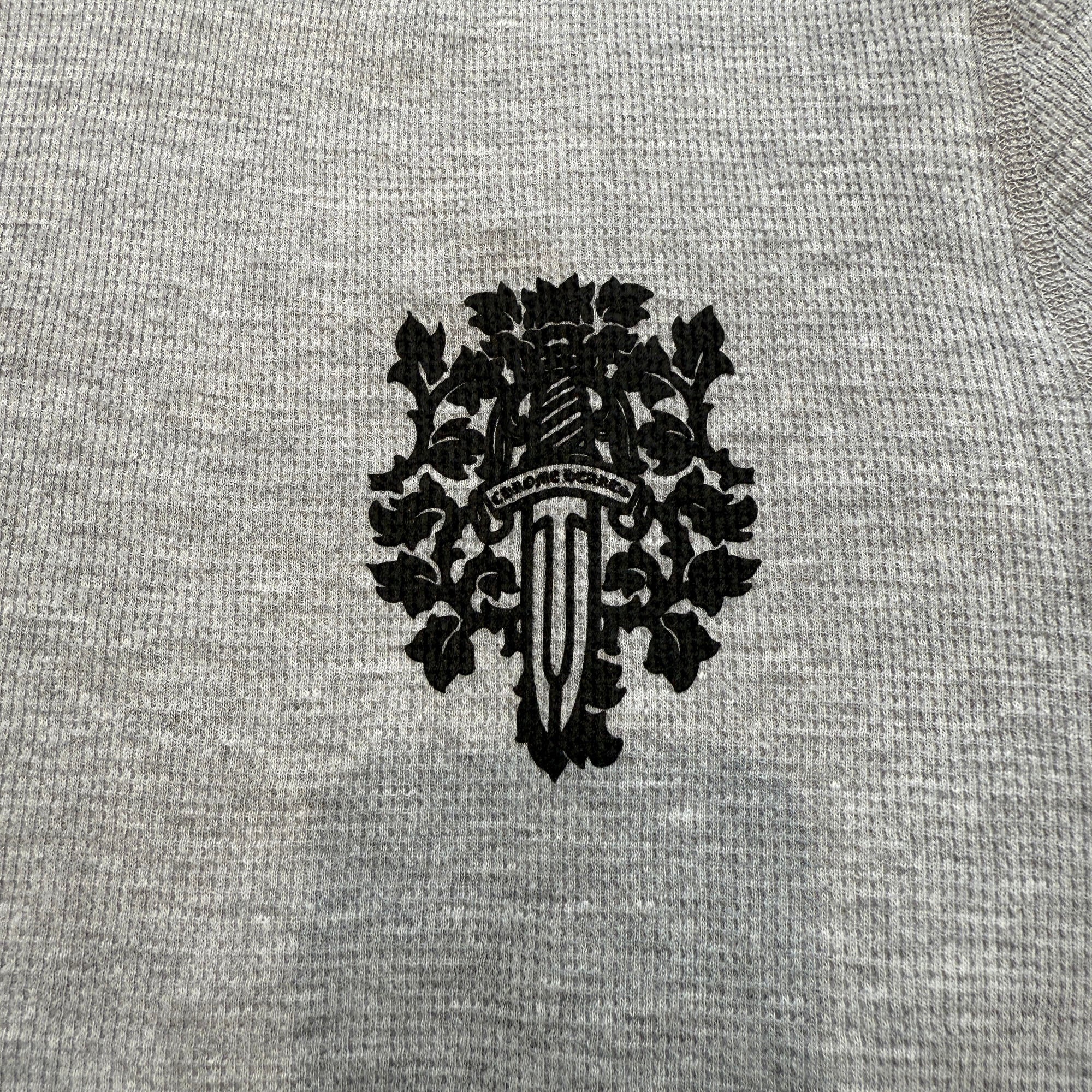 CHROME HEARTS 2025SS Vine Dagger Print Thermal Long Sleeve Tee Size L クロムハーツ ヴァインダガー プリント サーマル ロングスリーグ Tシャツ サイズL
