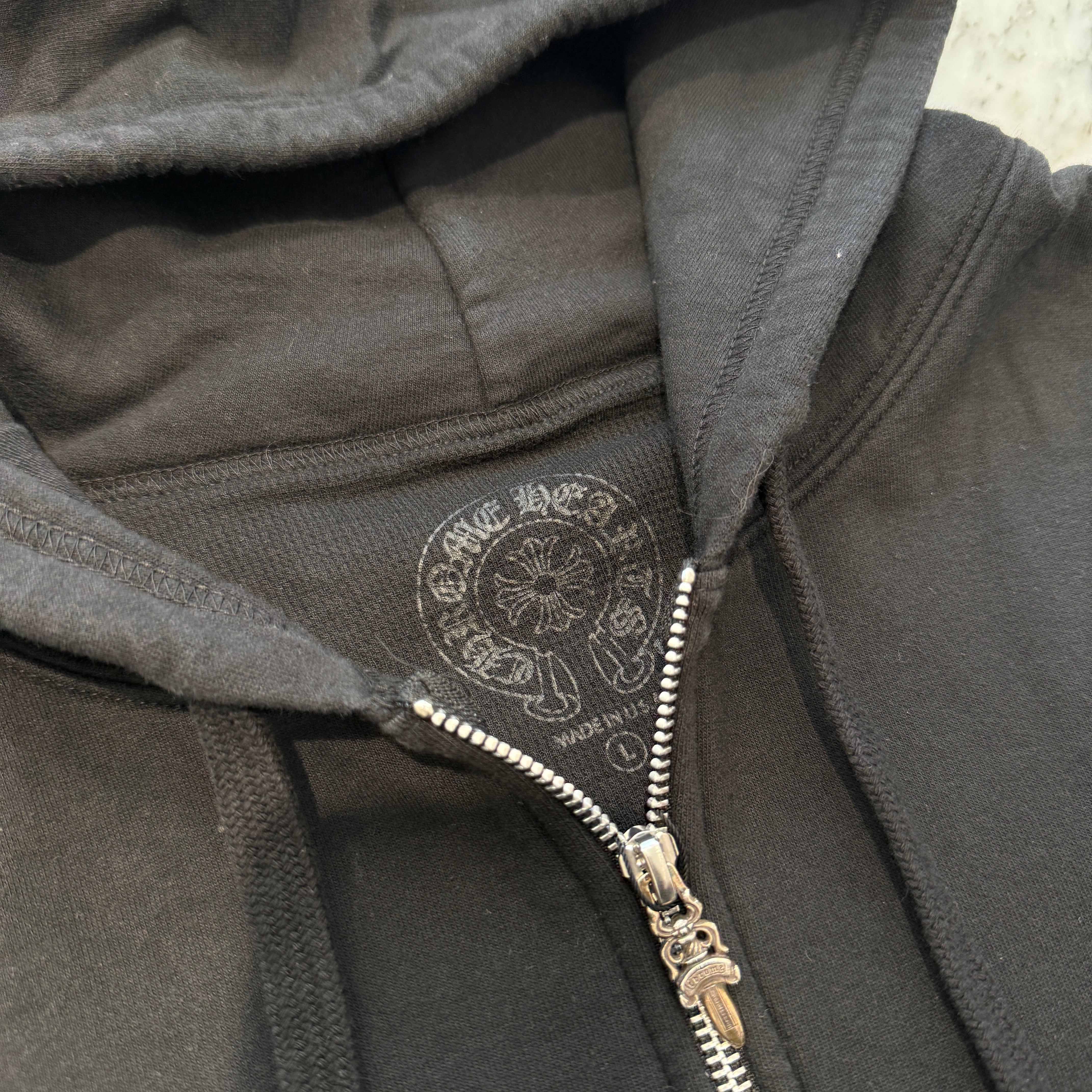 CHROME HEARTS Camo Horseshoe Zip Up Hoodie Size L クロムハーツ カモ ホースシュー ジップアップフーディ サイズL