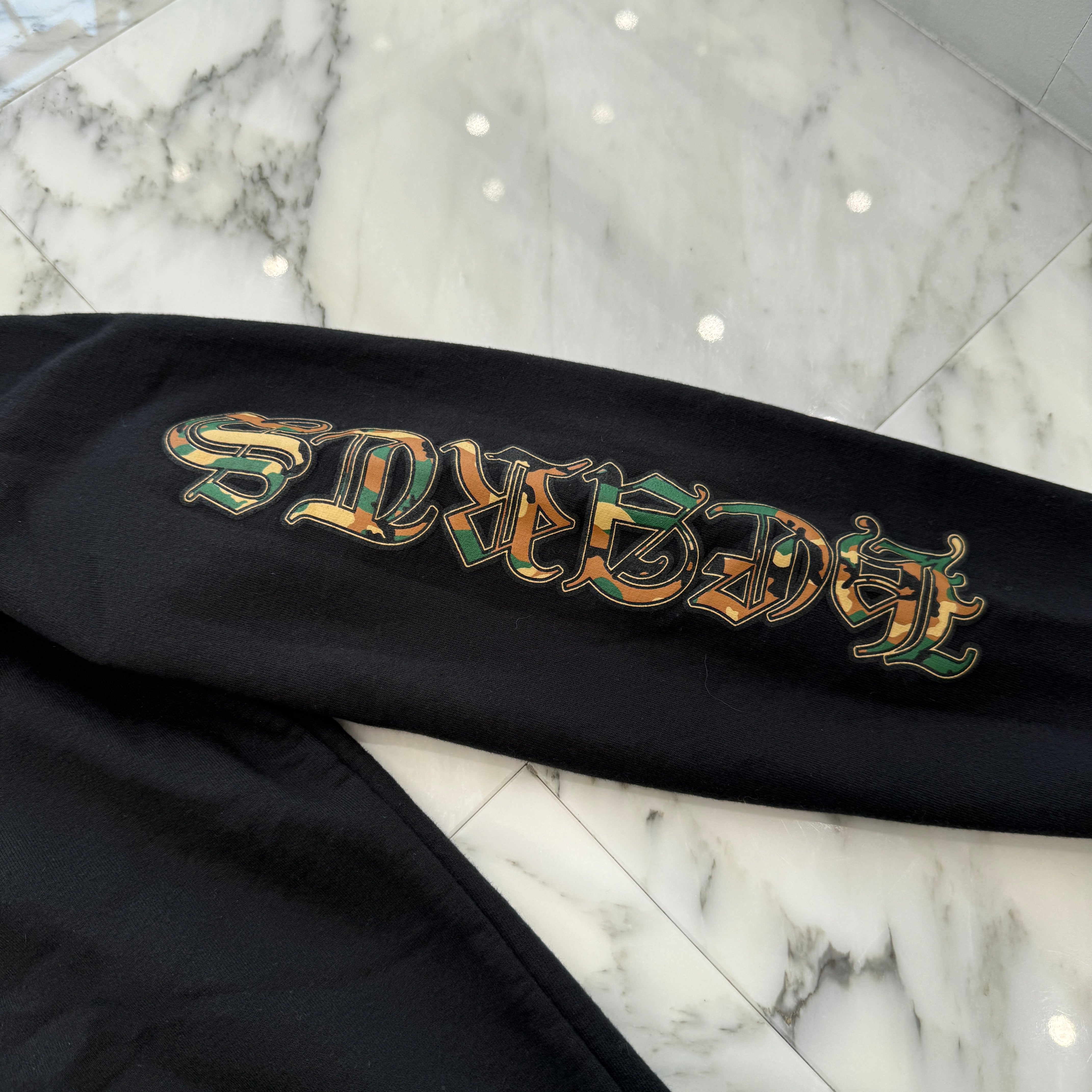 CHROME HEARTS Camo Horseshoe Zip Up Hoodie Size L クロムハーツ