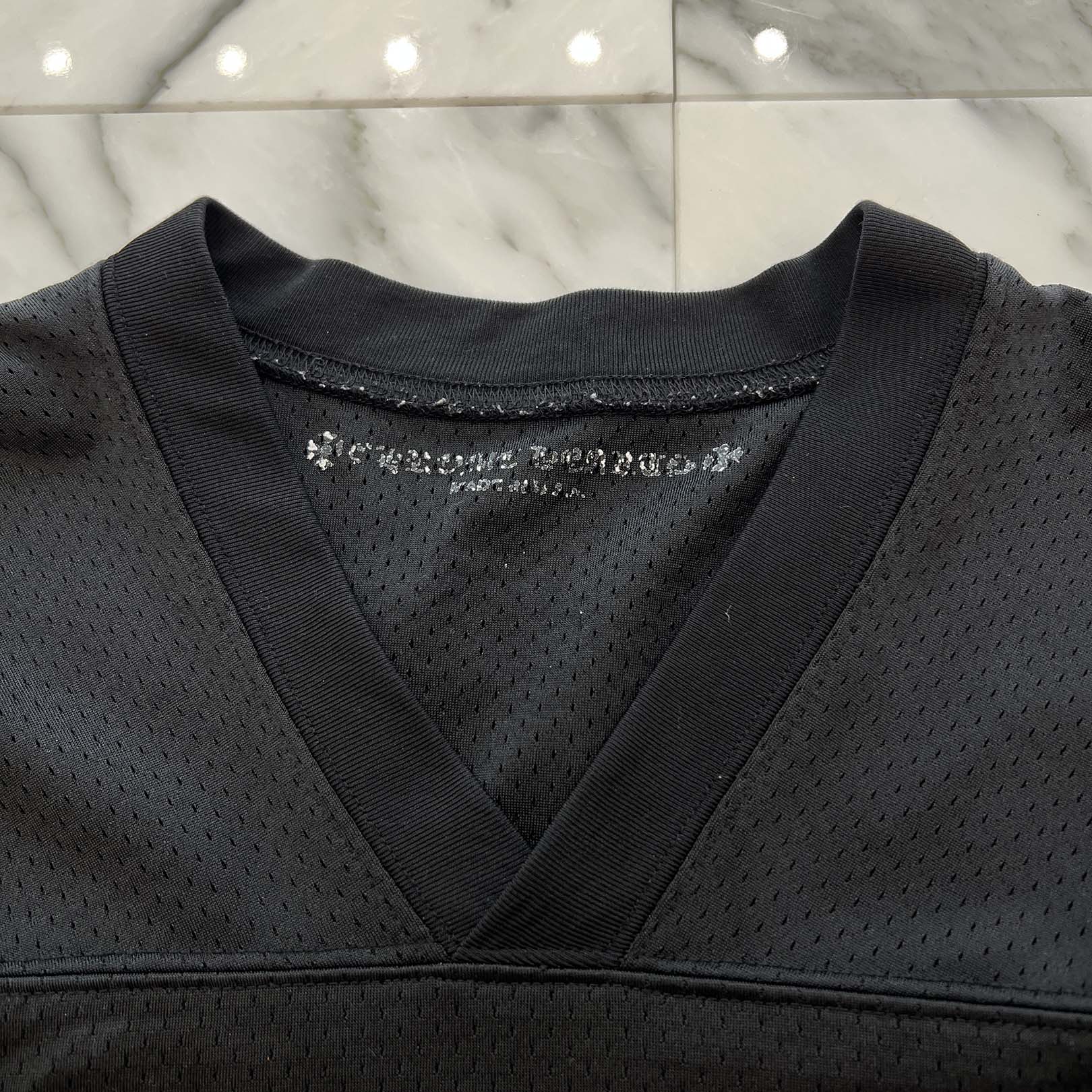 CHROME HEARTS Mesh Warm Up Jersey Size M クロムハーツ メッシュウォームアップジャージー サイズM