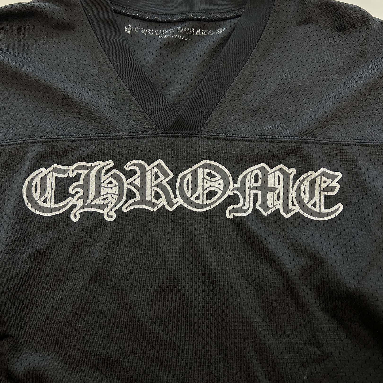 CHROME HEARTS Mesh Warm Up Jersey Size M クロムハーツ メッシュウォームアップジャージー サイズM