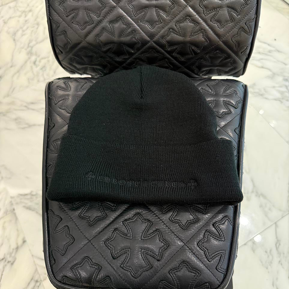 CHROME HEARTS CH Logo Embroidery Beanie Size ONE SIZE (22cm) クロムハーツ CHロゴ刺繍ビーニーサイズONE SIZE (22cm)