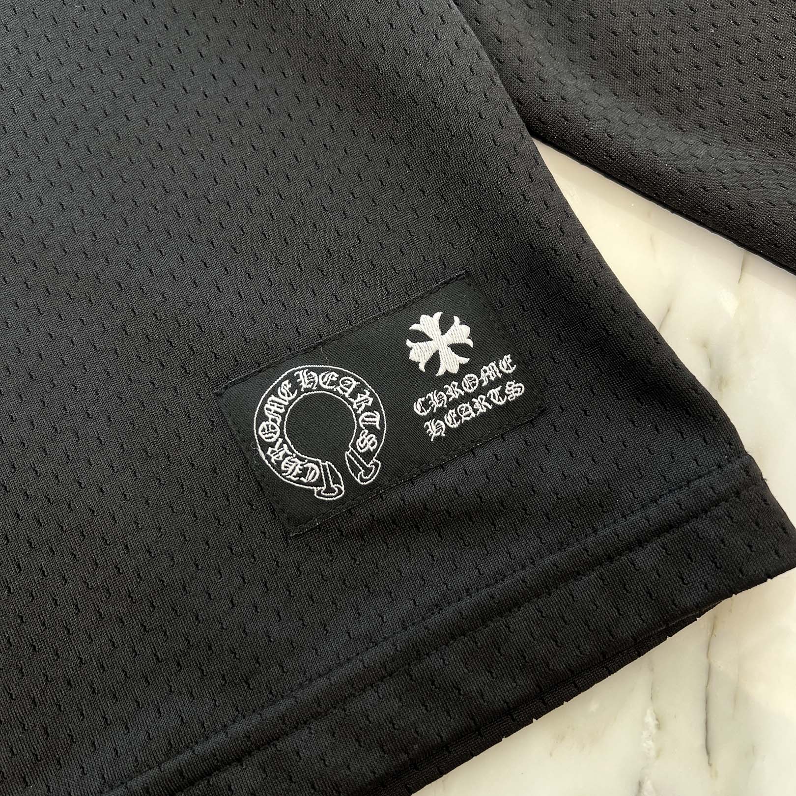 CHROME HEARTS Mesh Warm Up Jersey Size M クロムハーツ メッシュウォームアップジャージー サイズM
