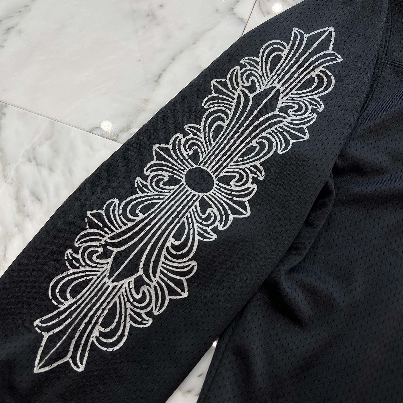 CHROME HEARTS Mesh Warm Up Jersey Size M クロムハーツ メッシュウォームアップジャージー サイズM