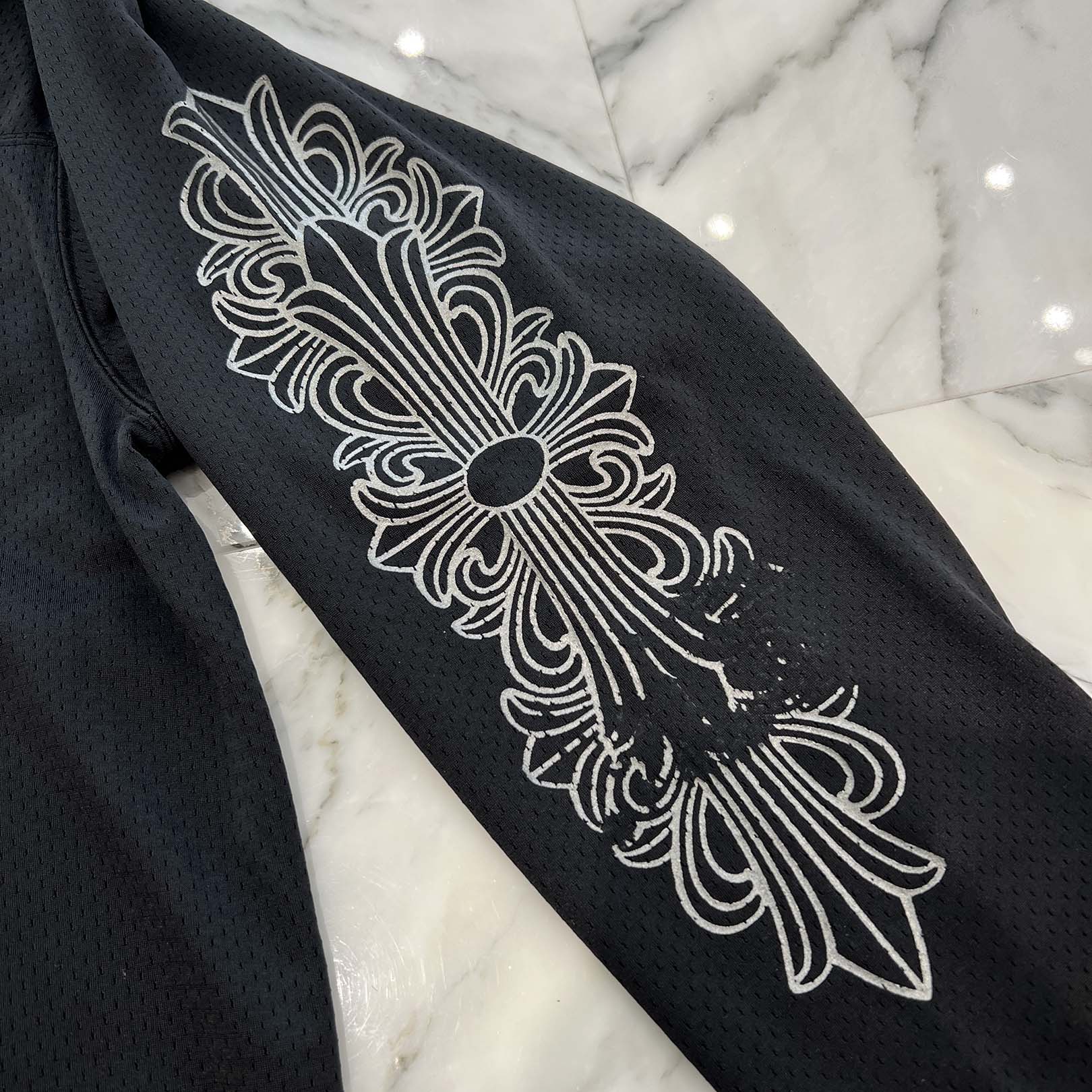 CHROME HEARTS Mesh Warm Up Jersey Size M クロムハーツ メッシュウォームアップジャージー サイズM