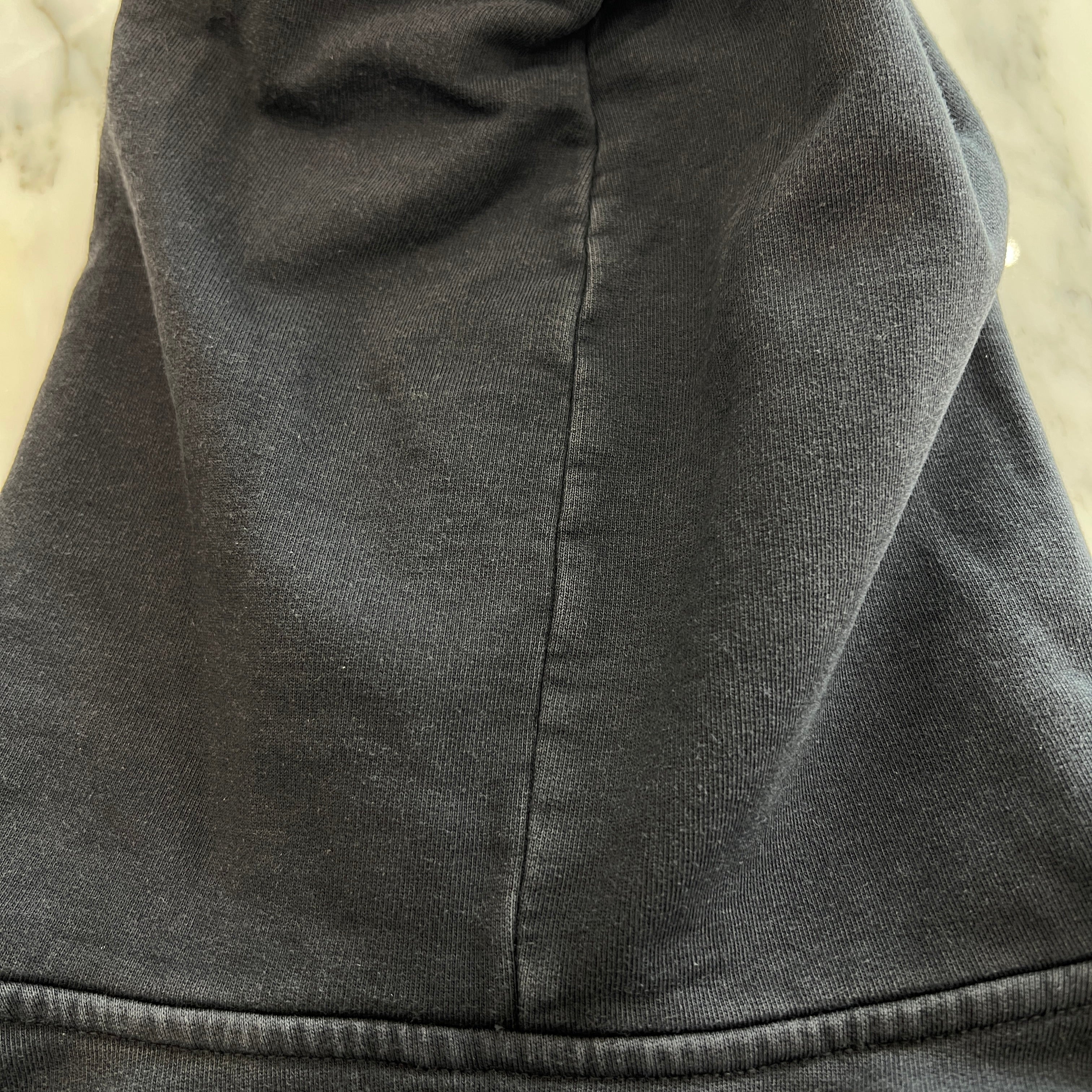 BALENCIAGA 2023AW Hand Drawn Logo Round Pullover Hoodie 767877 TPVU5 Size XL バレンシアガ ハンドドローンロゴ ラウンド プルオーバーフーディー サイズXL